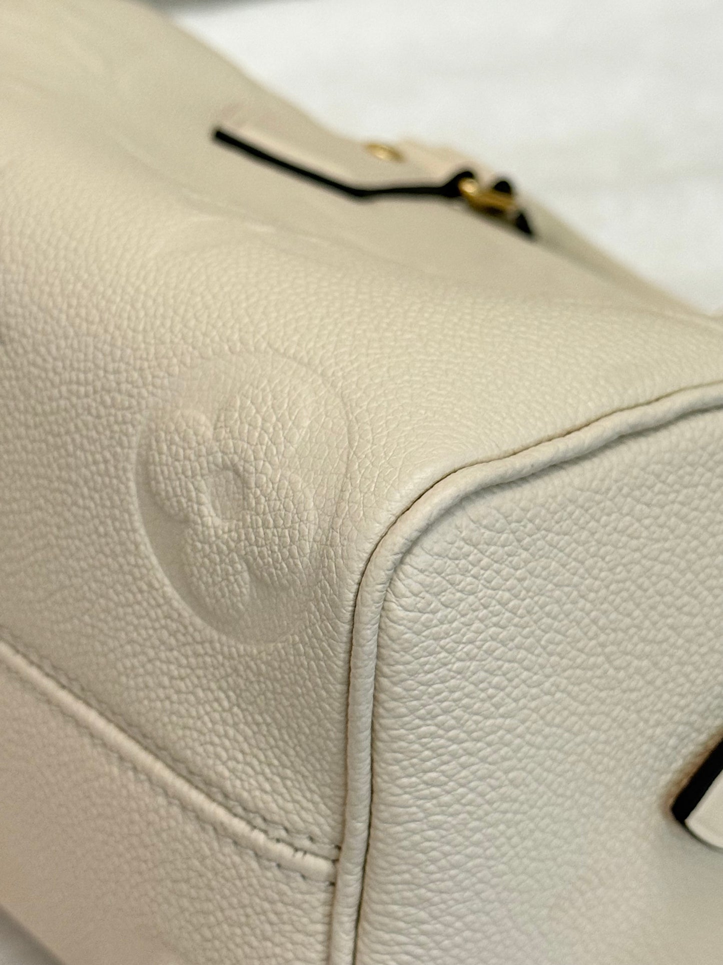 Speedy Bandouliere 20 Giant Empreinte Creme