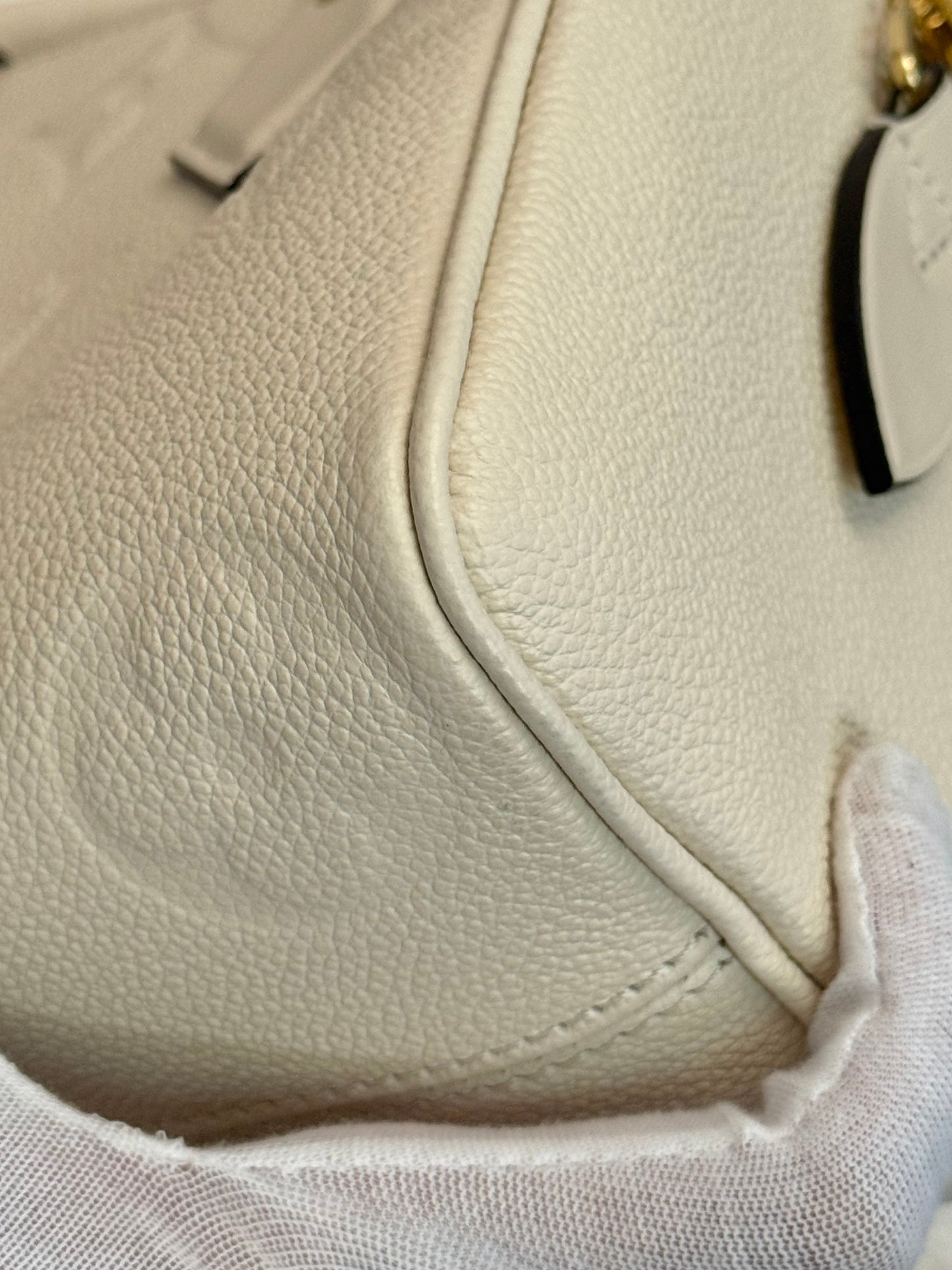 Speedy Bandouliere 20 Giant Empreinte Creme