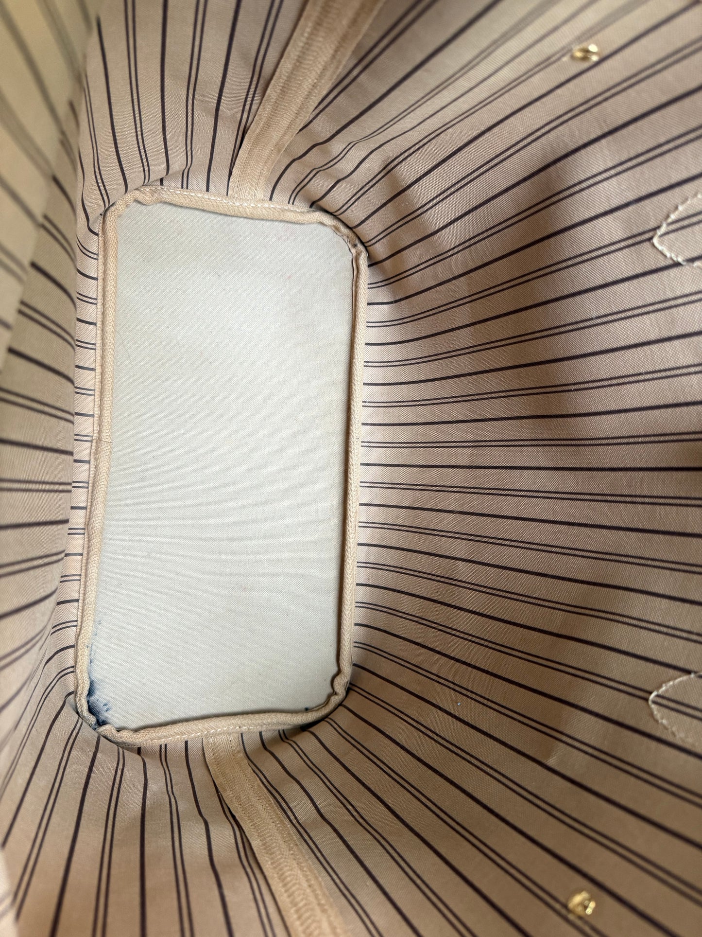 Louis Vuitton Neverfull MM Mono Bag and Pouch Set