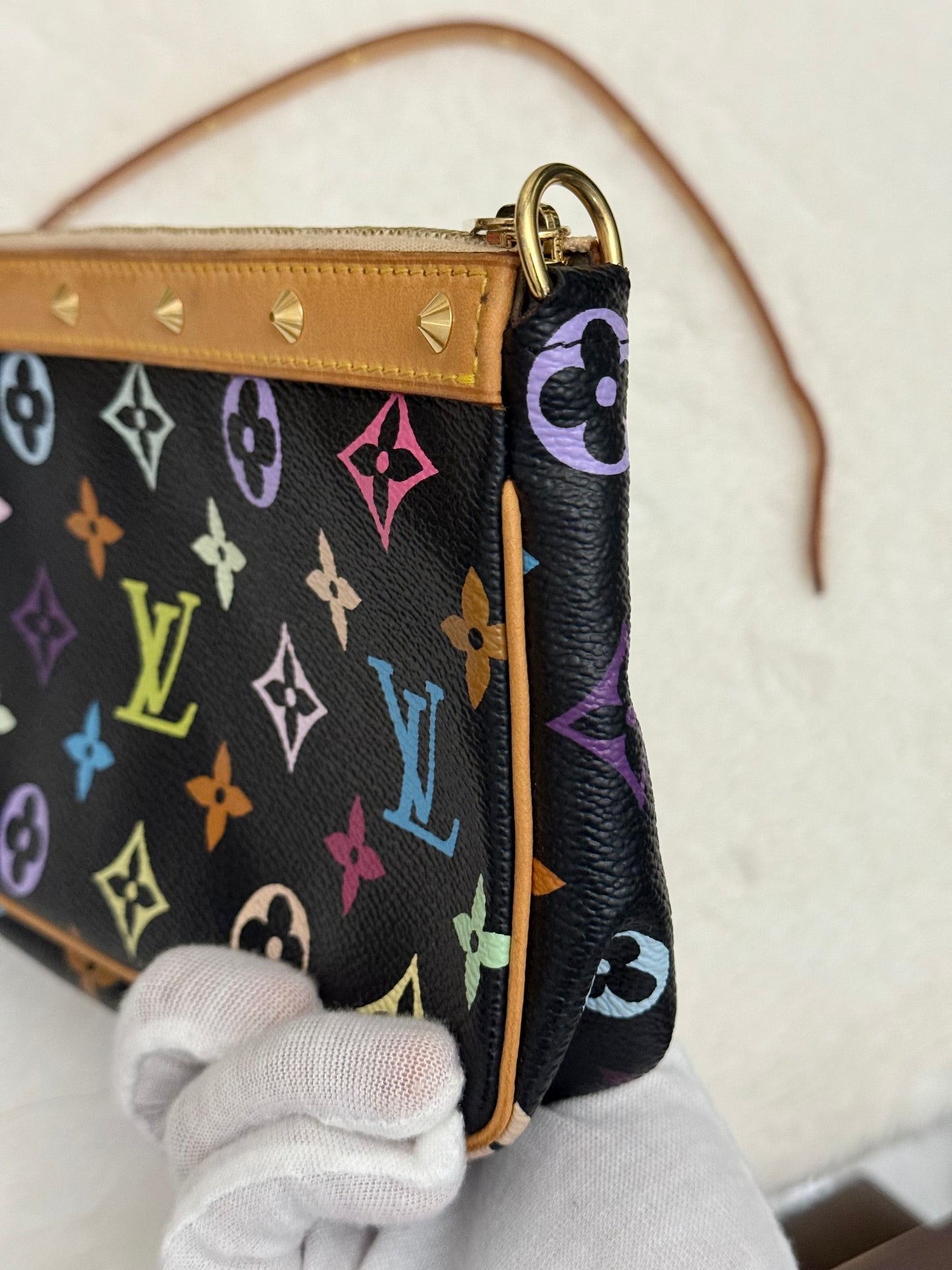 Louis Vuitton Pochette Accessoires Multicolore Noir/Black