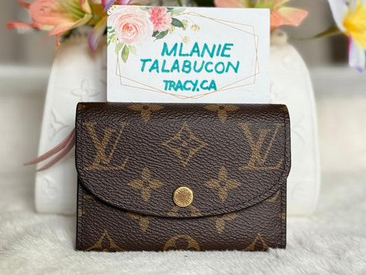 Louis Vuitton Rosalie Coin Purse Rose Poudre (Pink) Wallet