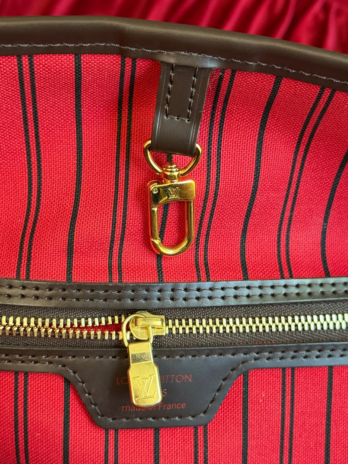 Louis Vuitton Neverfull MM Damier Ebene Bag only