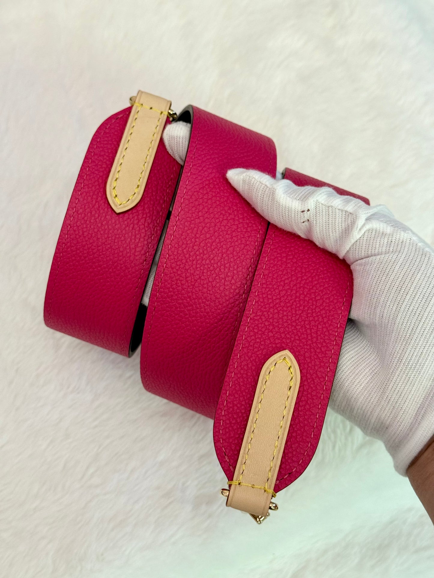 Louis Vuitton Neverfull Bandouliere Inside Out MM Mono Rose Pondichery