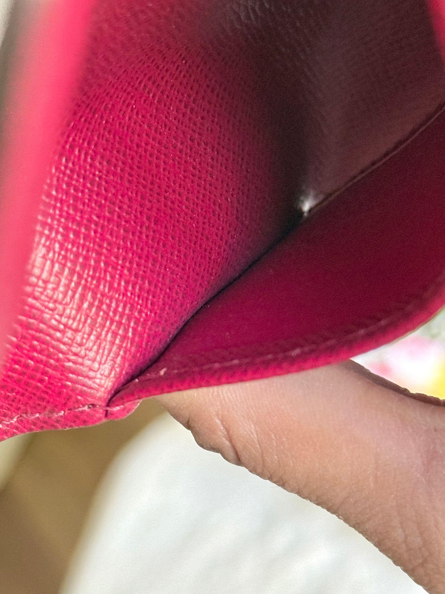 Louis Vuitton 6-Key Holder Mono Fuchsia