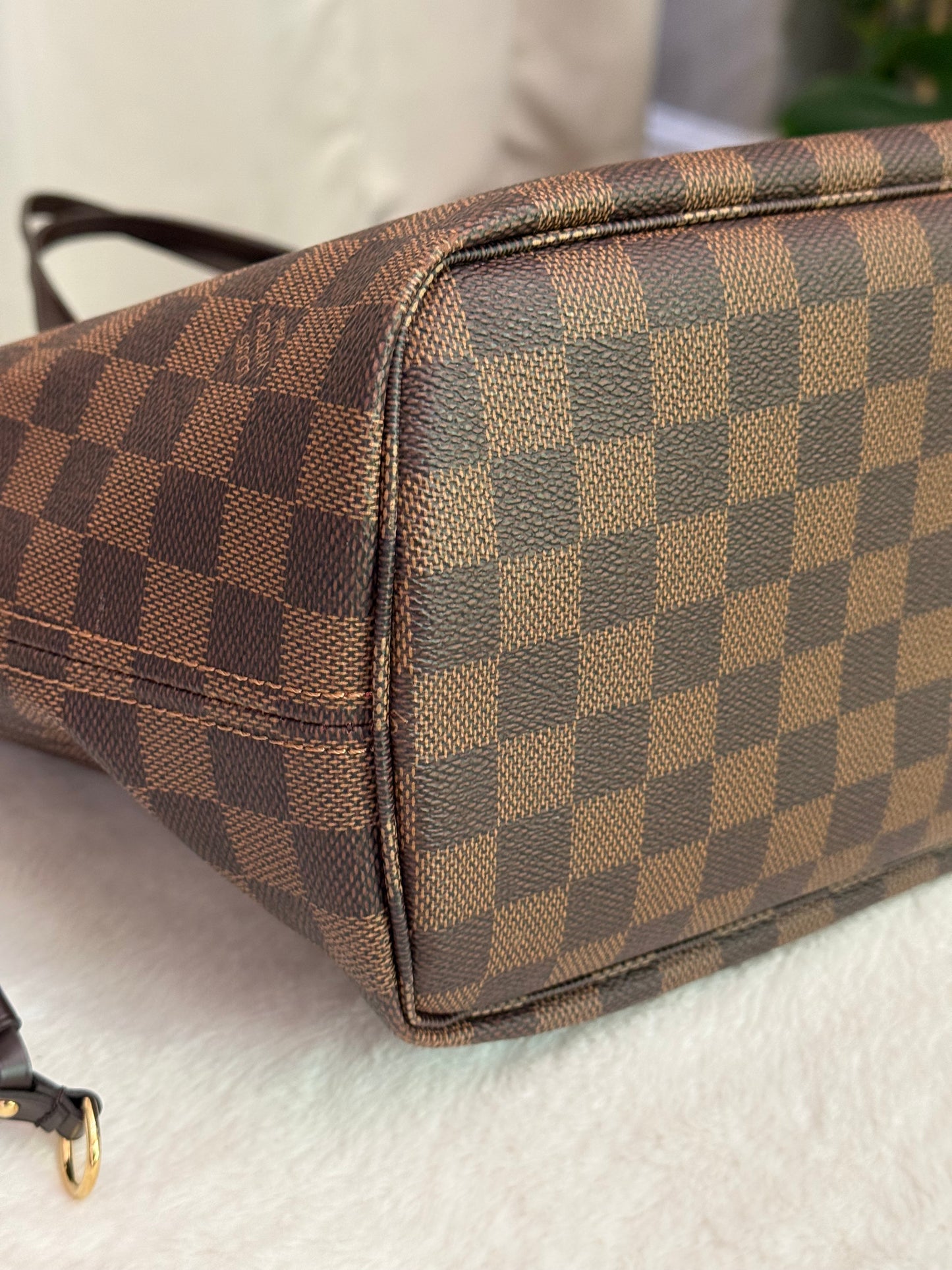 Louis Vuitton Neverfull MM Damier Ebene Bag only