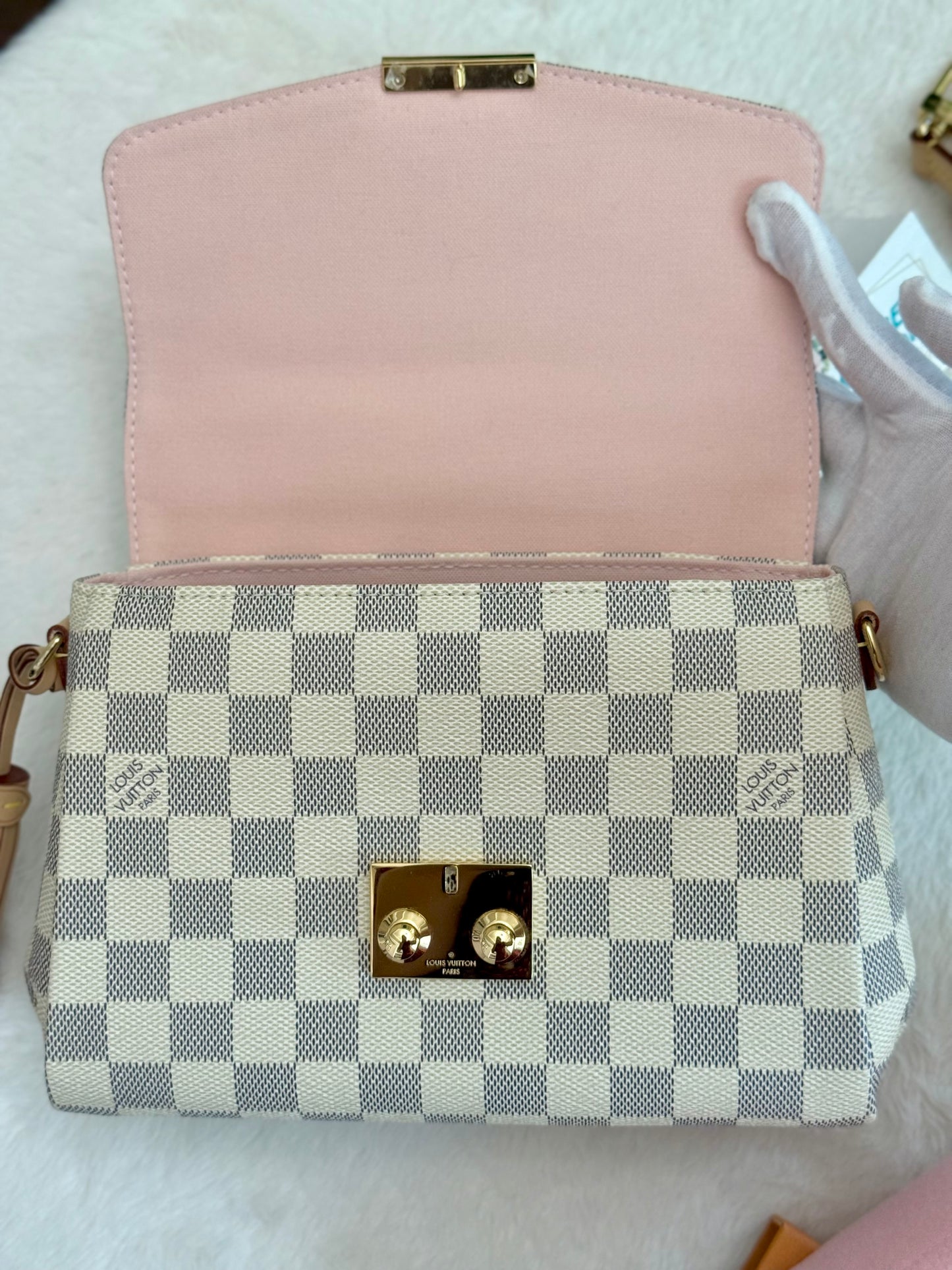 Louis Vuitton Croisette Damier Azur
