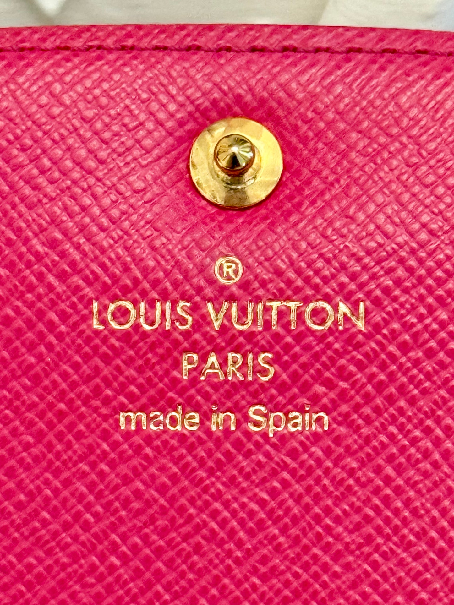 LIMITED EDITION Louis Vuitton Emilie Blooms Flower Wallet