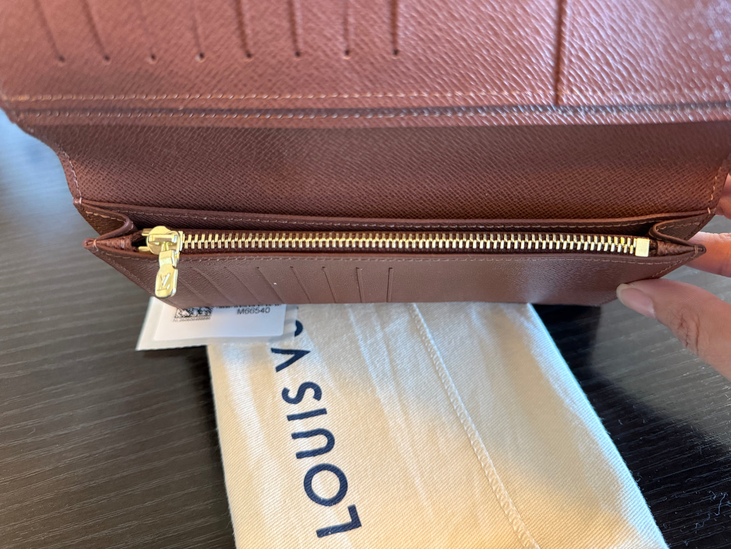 Louis Vuitton Brazza Mono Wallet