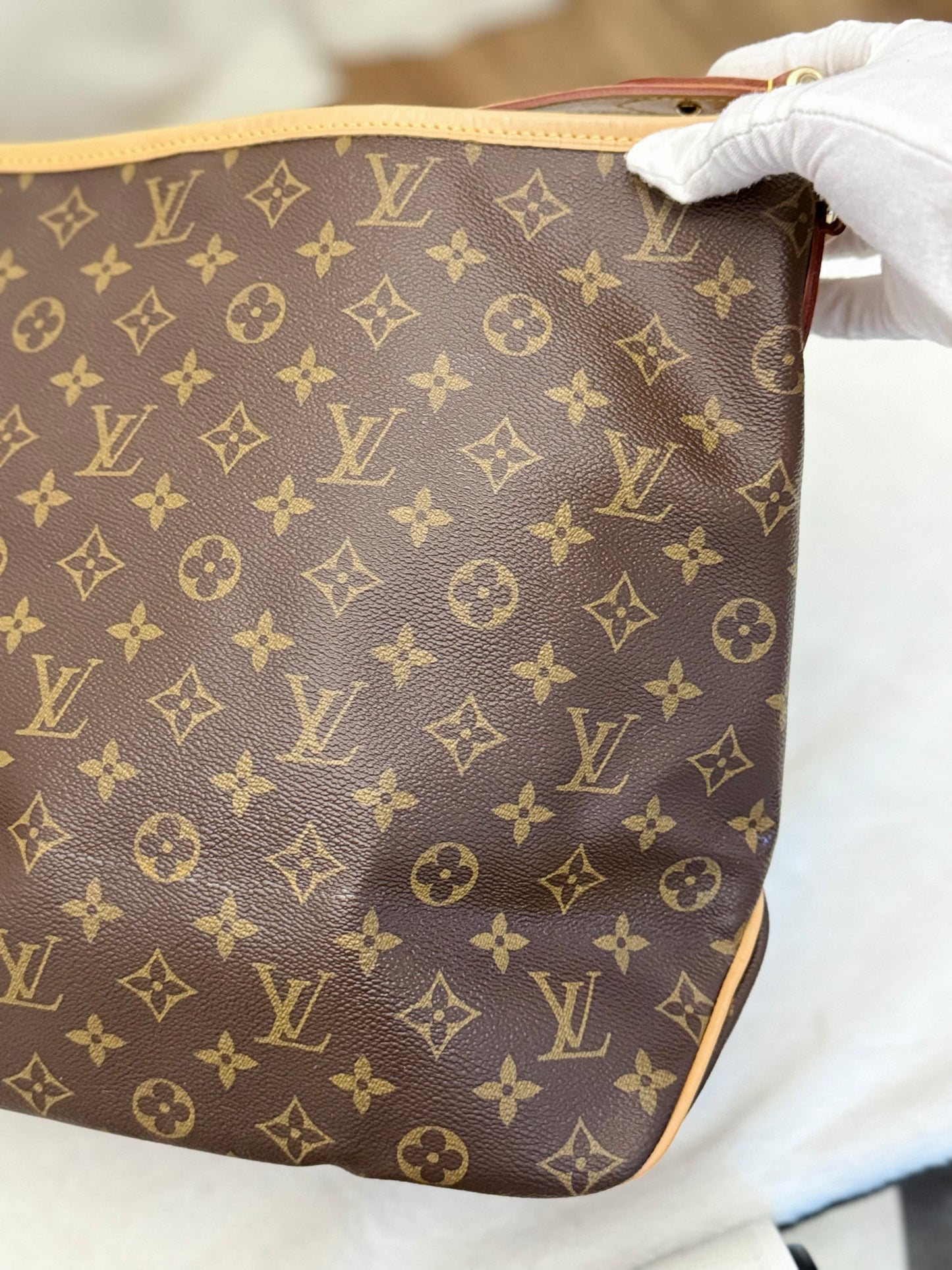 Louis Vuitton Delightful MM Mono Pivoine