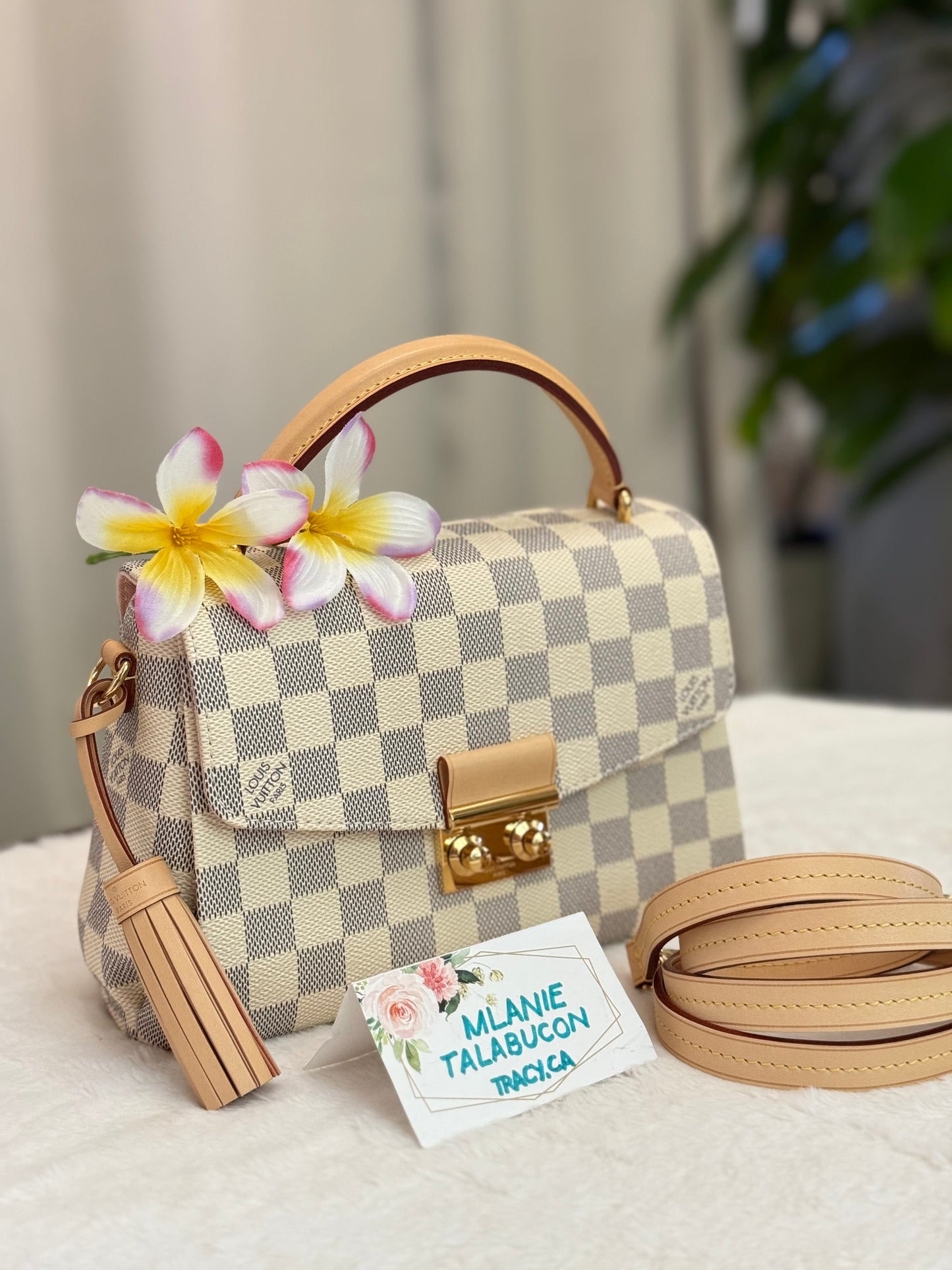 Louis Vuitton Croisette Damier Azur