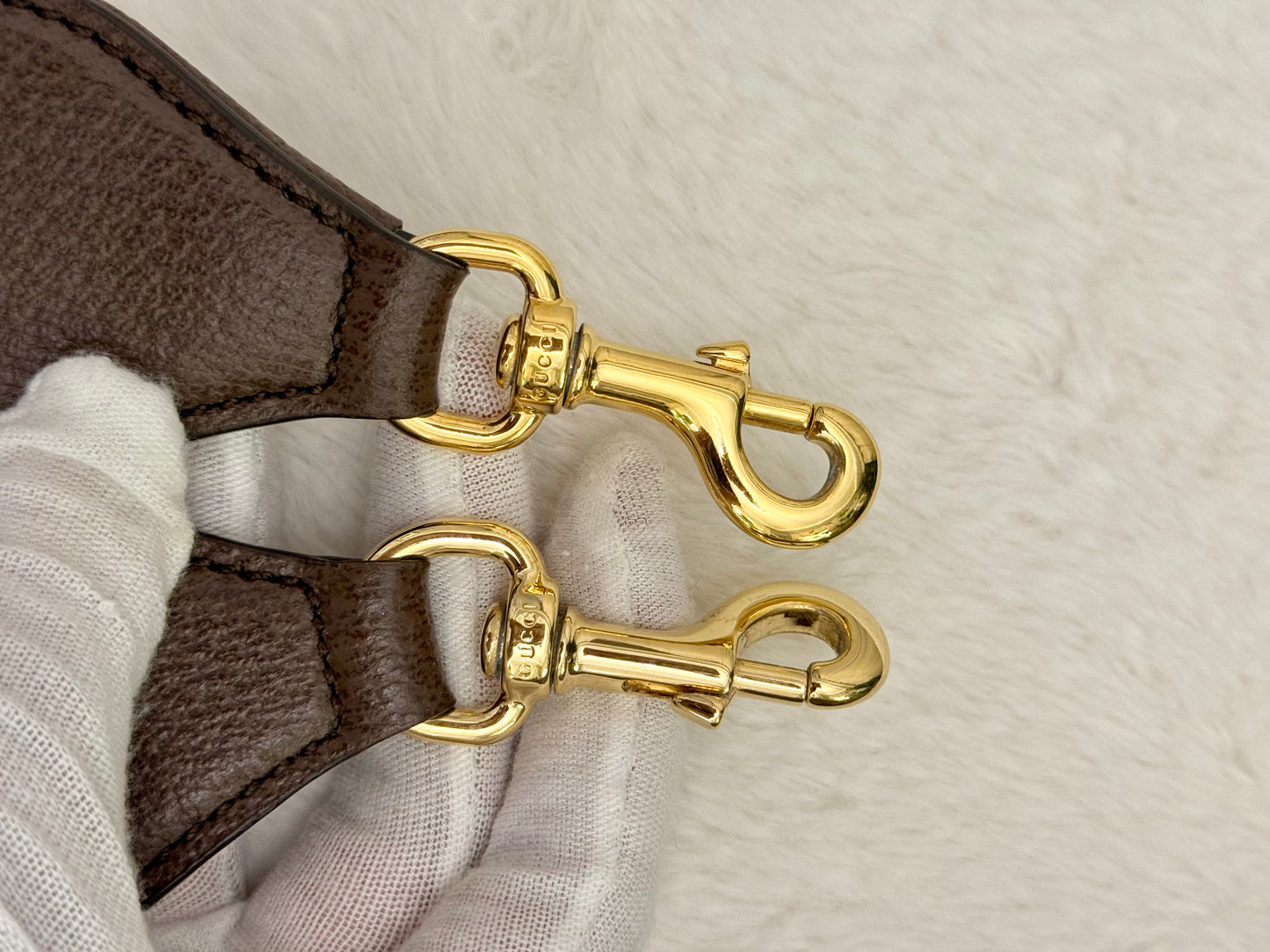 Gucci GG Supreme Ophidia Small Strawberry Bag Limited Edition
