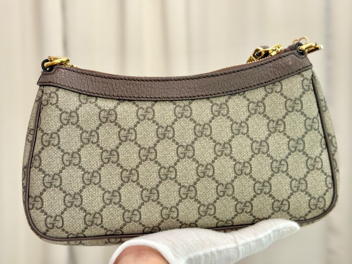 Gucci GG Supreme Ophidia Small Strawberry Bag Limited Edition