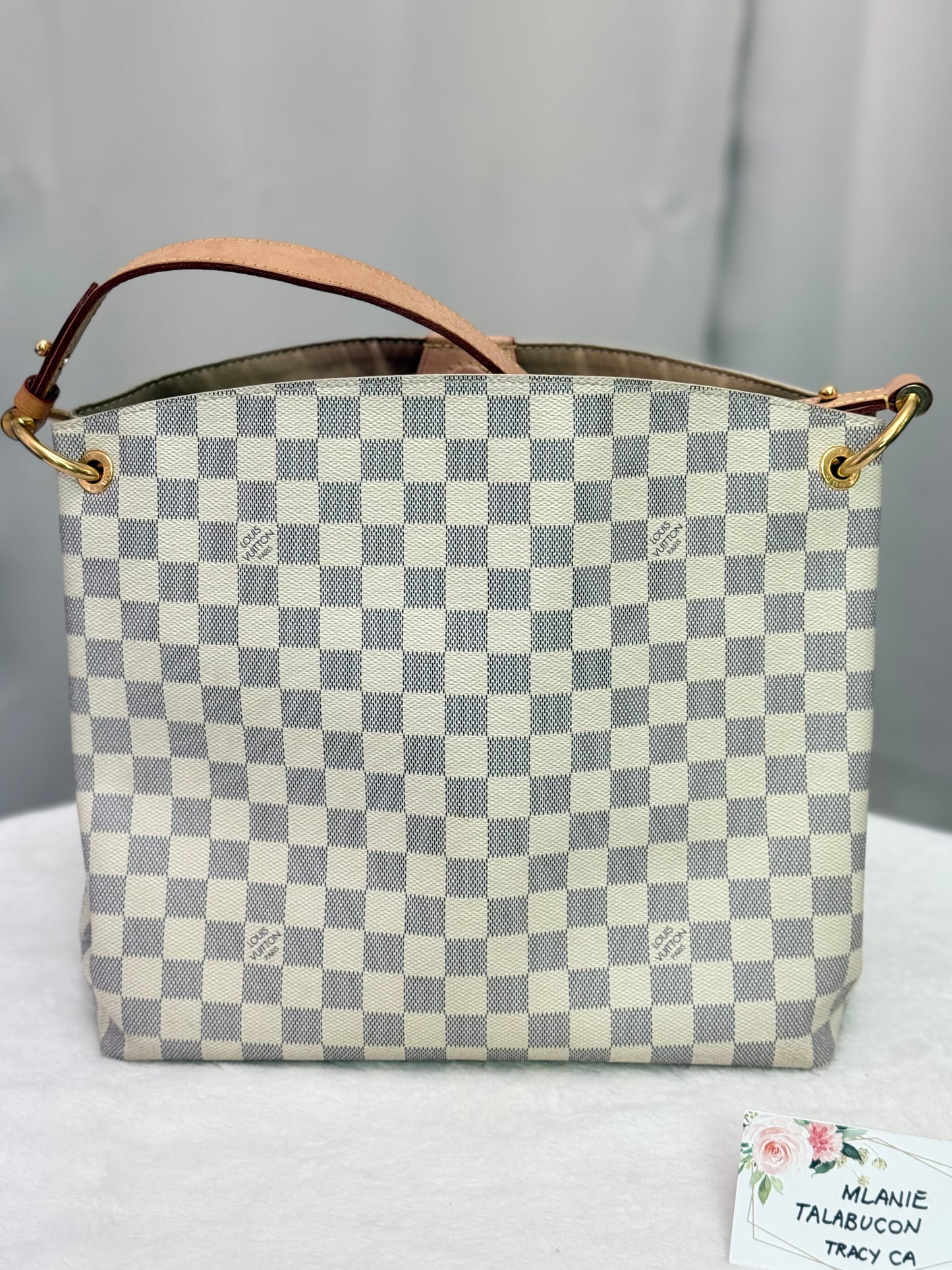 Louis Vuitton Graceful PM Damier Azur