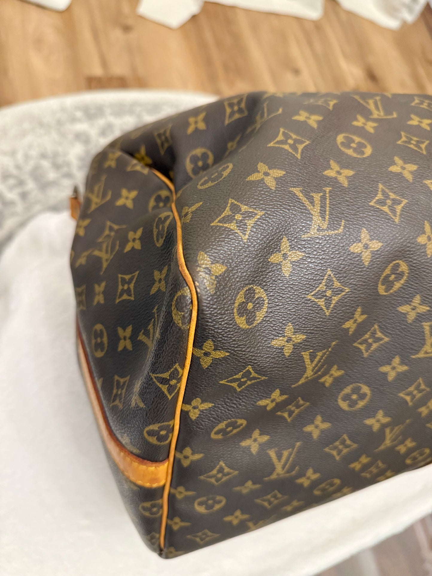 Louis Vuitton Keepall Bandouliere 60 Mono Vintage April 1984