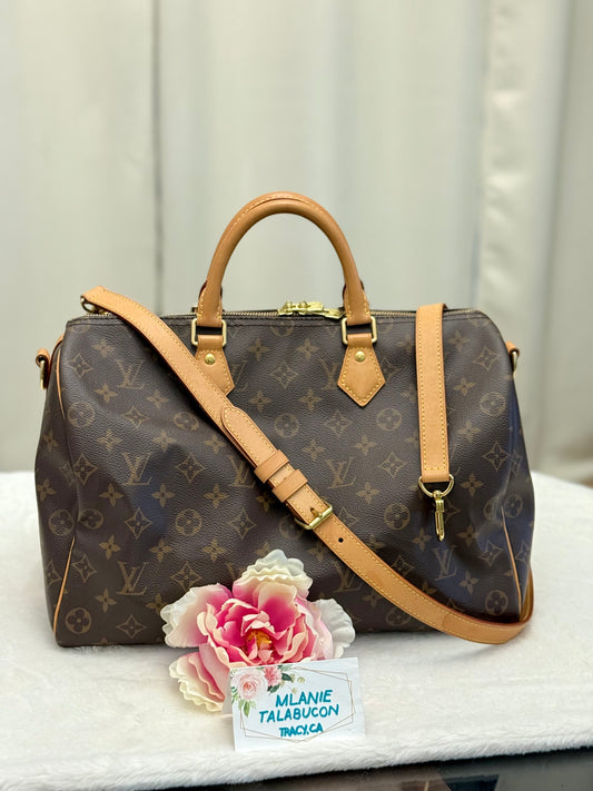 Louis Vuitton Speedy 35 Bandouliere Mono