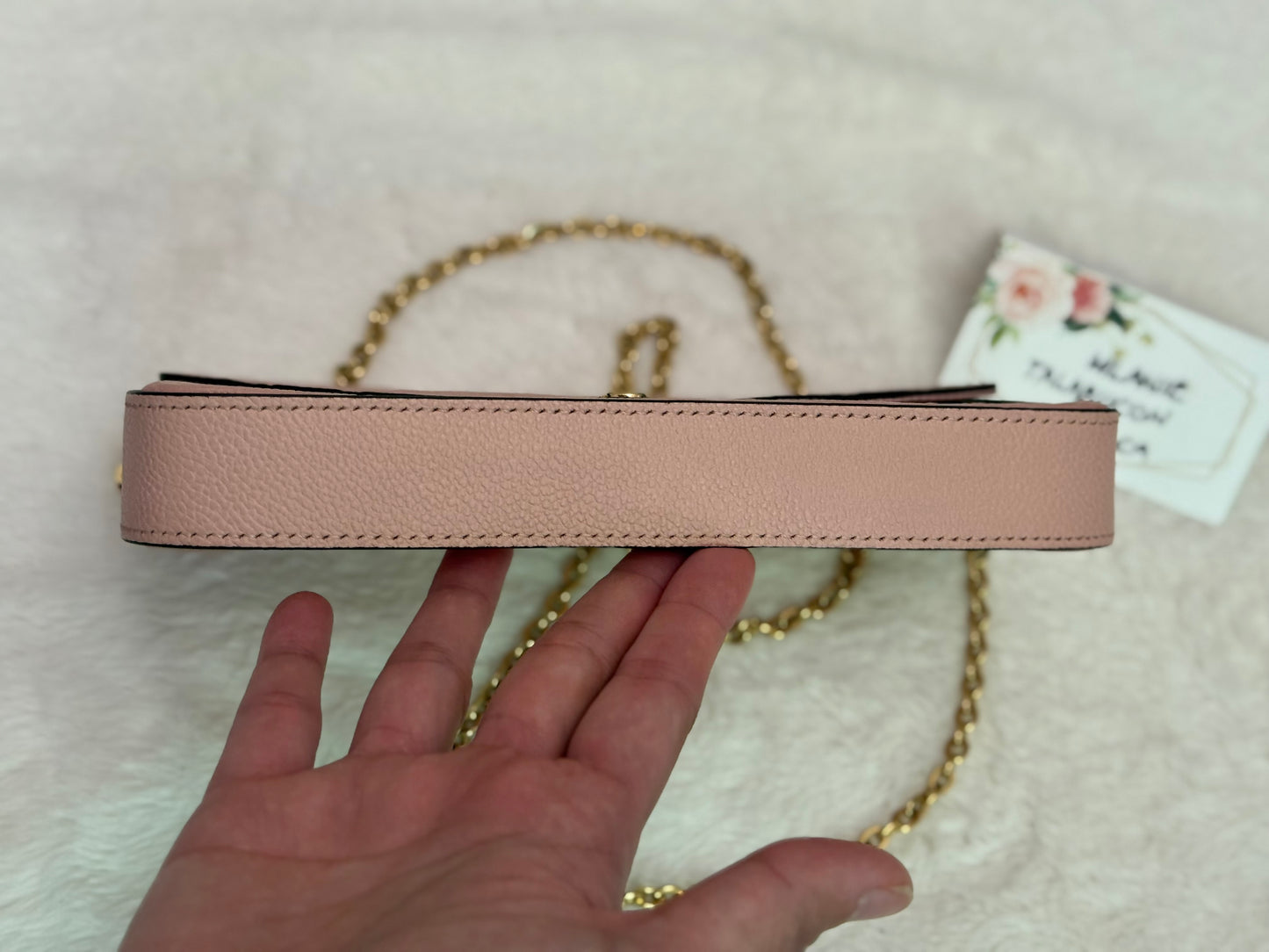 Louis Vuitton Felicie Pochette in Empreinte Rose Poudre Bag Only