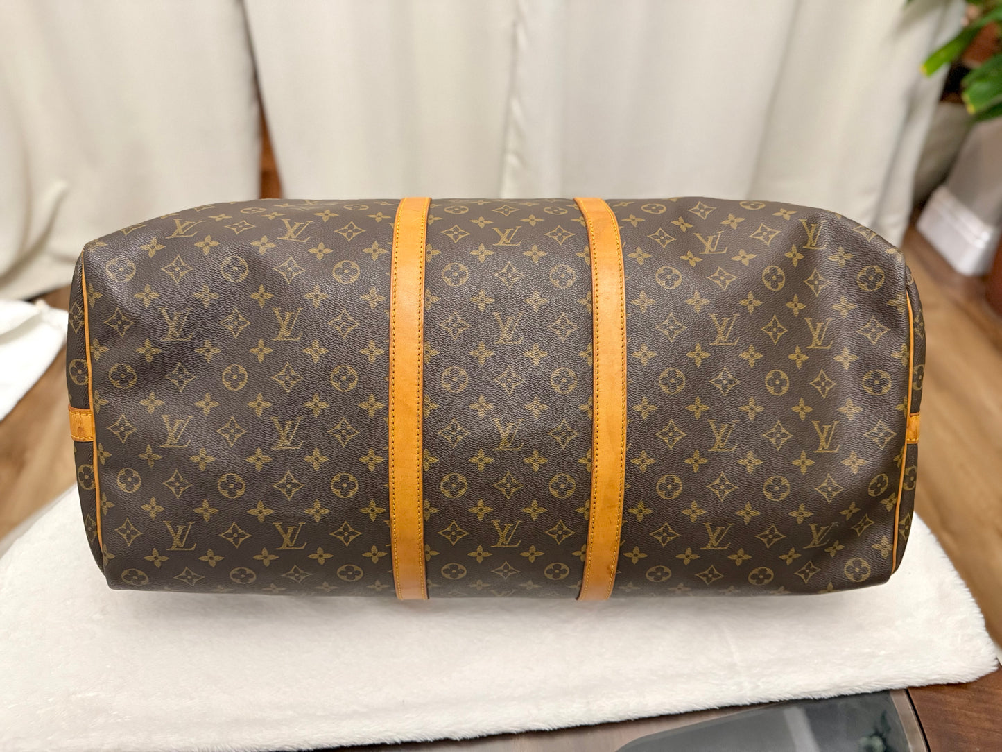 Louis Vuitton Keepall Bandouliere 60 Mono Vintage April 1984