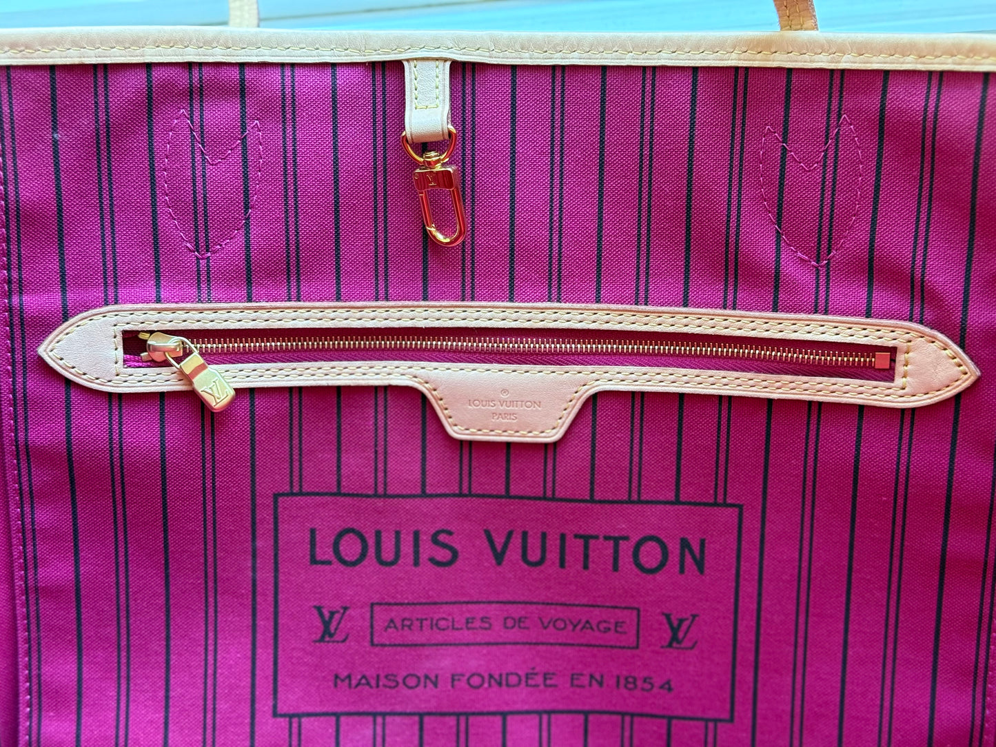 Louis Vuitton Neverfull GM Mono Pivoine SD0138
