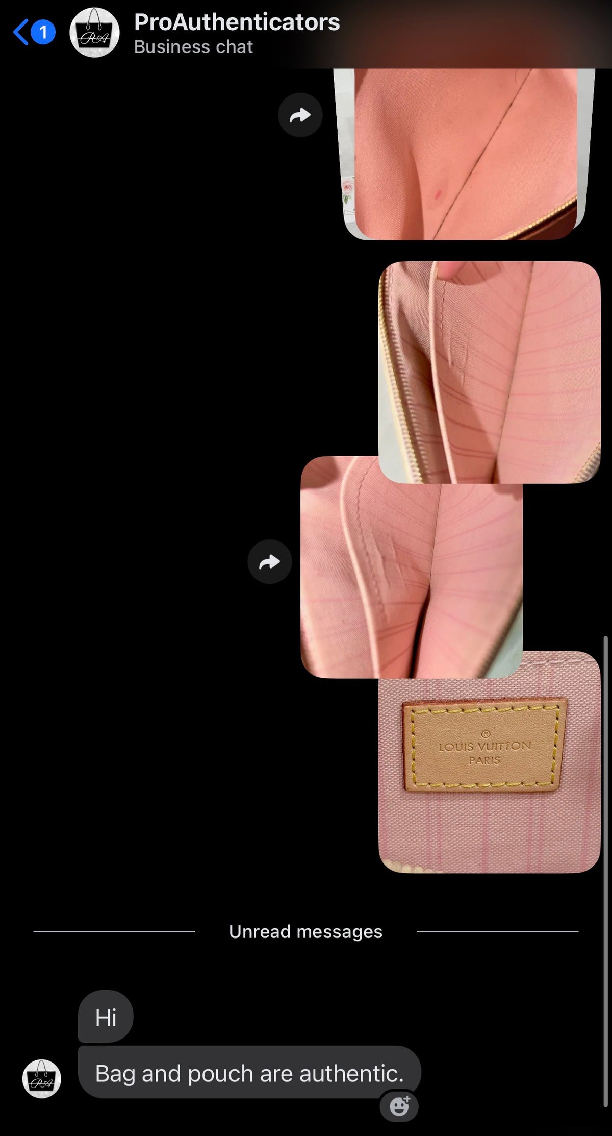 Louis Vuitton Neverfull MM Damier Azur Rose Ballerine