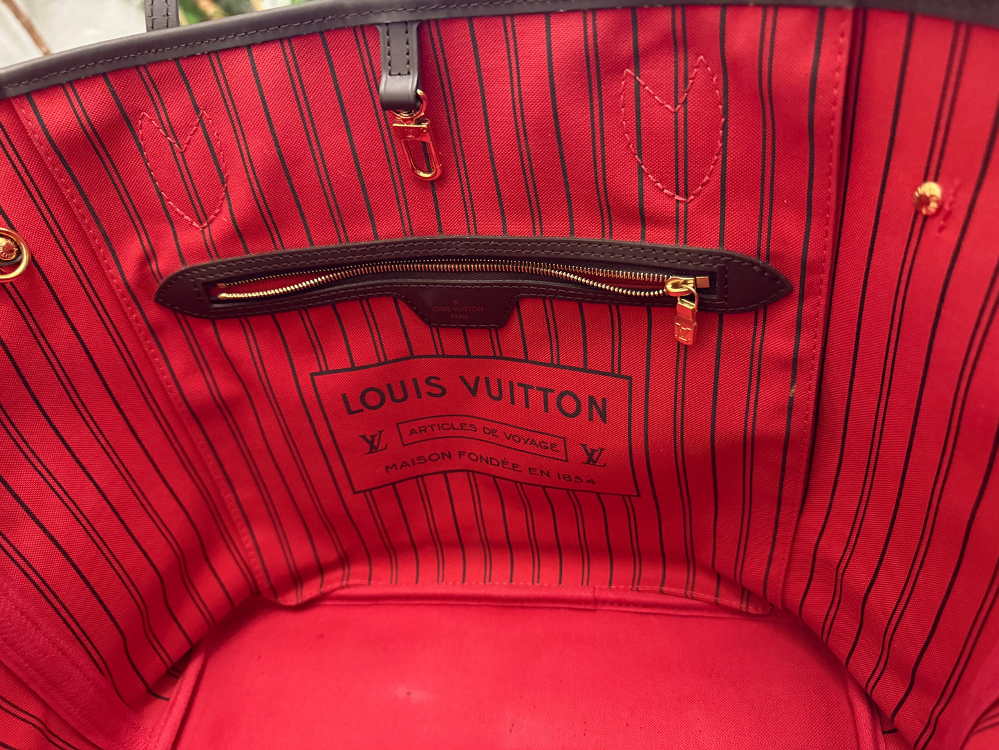 Louis Vuitton Neverfull MM DE bag only