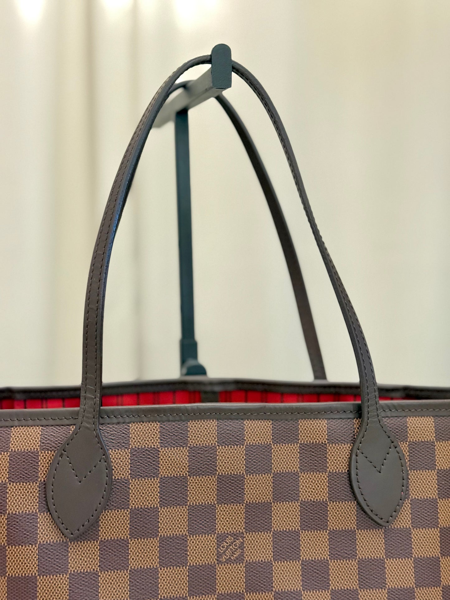Louis Vuitton Neverfull MM DE Set (Bag and Pouch)