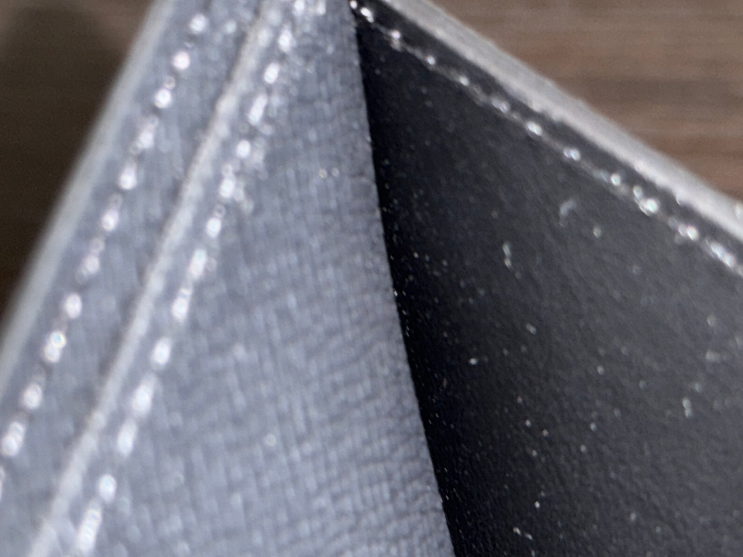 Louis Vuitton Multiple Wallet in Taiga Noir Silver HW