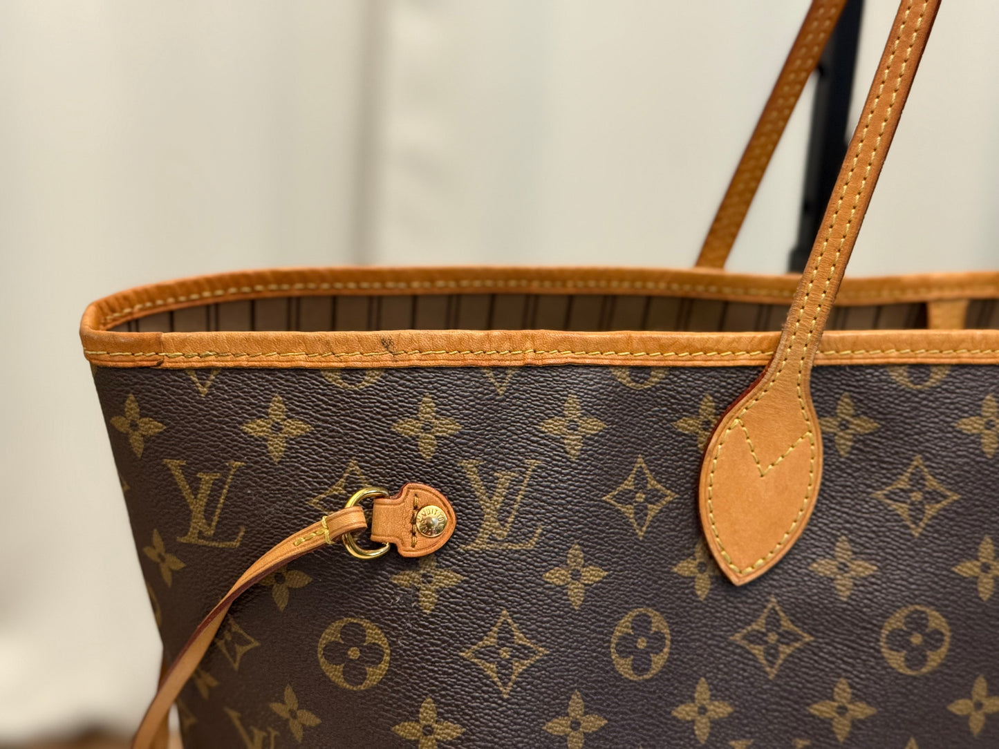 Louis Vuitton Neverfull GM Mono Beige
