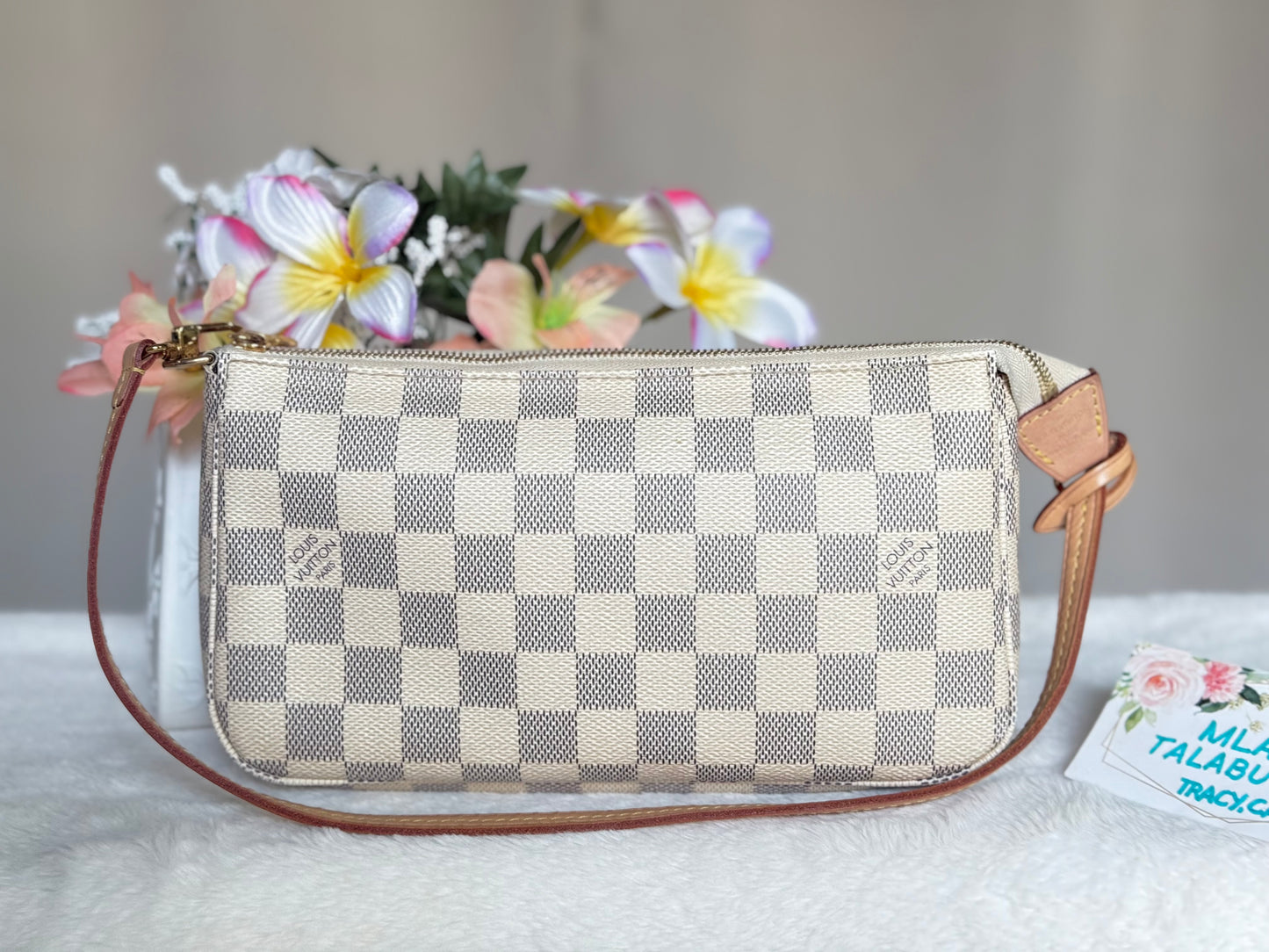 Louis Vuitton Pochette Accessoires New Model Damier Azur