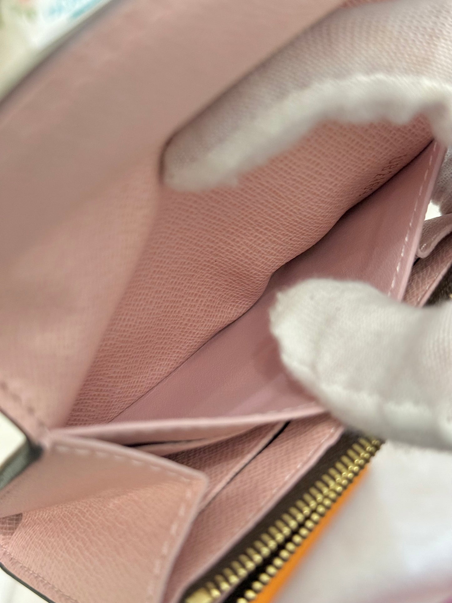 Louis Vuitton Rosalie Mono Rose Ballerine