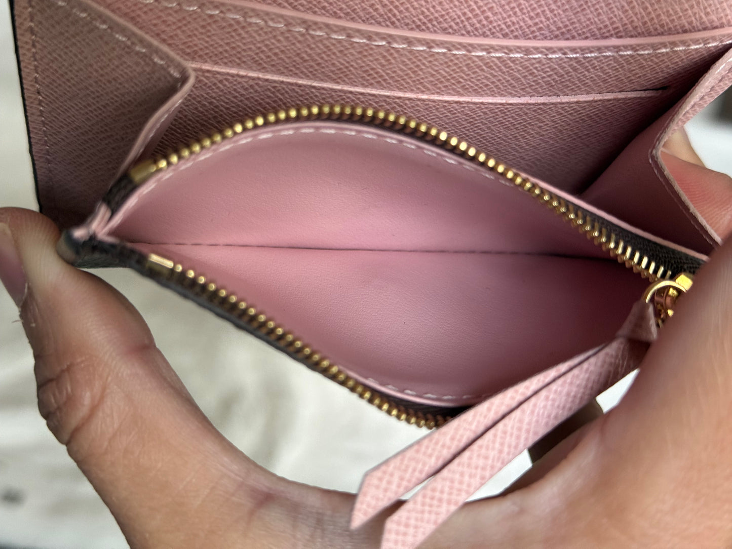 Louis Vuitton Rosalie Coin Purse Rose Poudre (Pink) Wallet