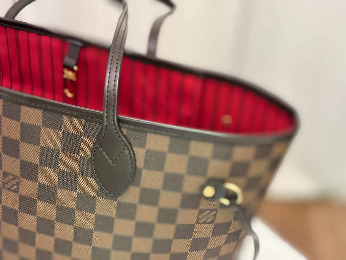 Louis Vuitton Neverfull MM Damier Ebene Bag only