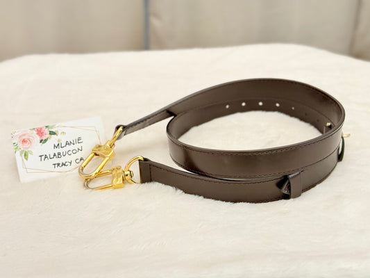 Louis Vuitton Keepall Brown Bandouliere/Crossbody Leather Strap