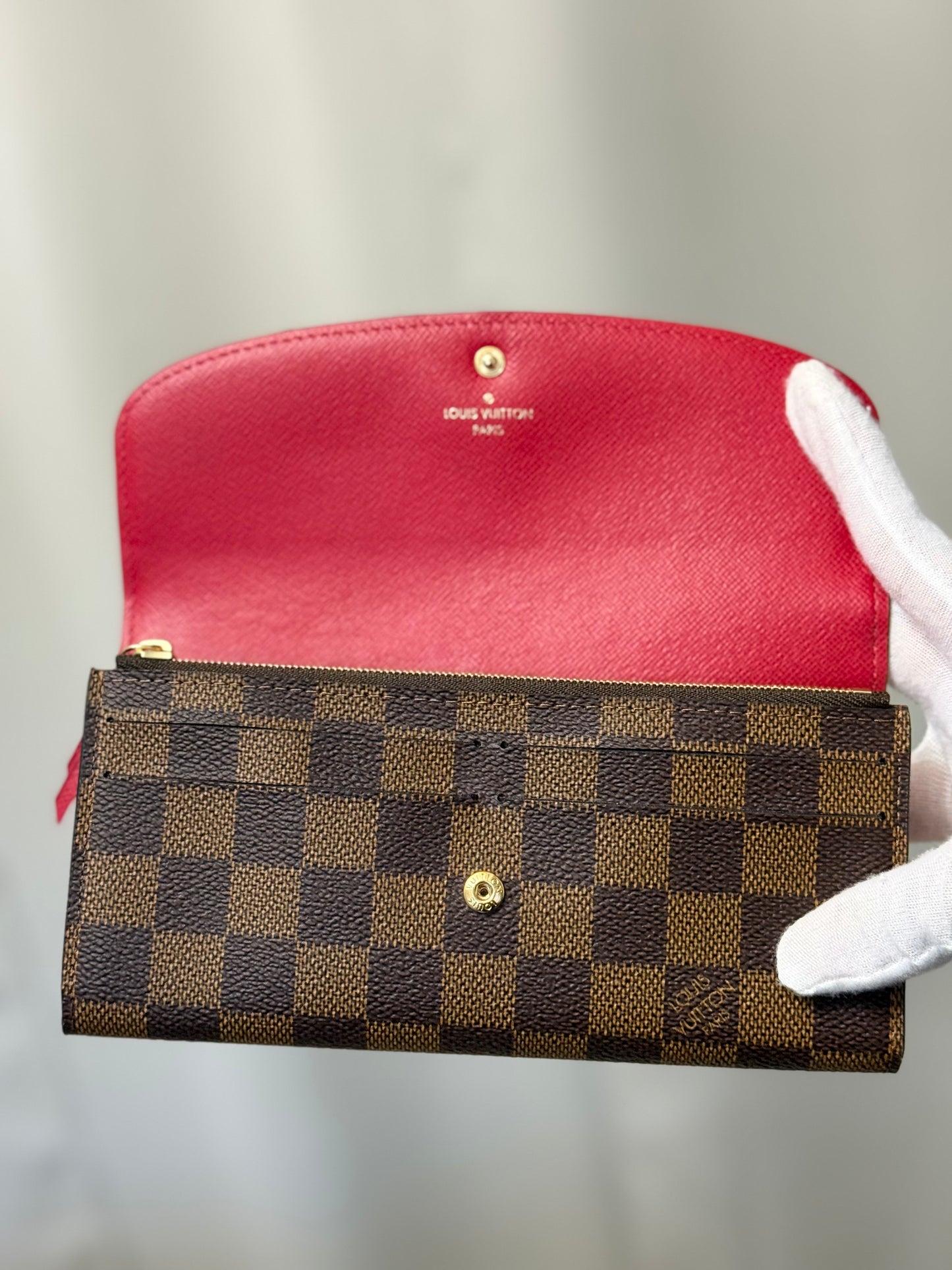 Louis Vuitton Emilie Wallet DE Cerise
