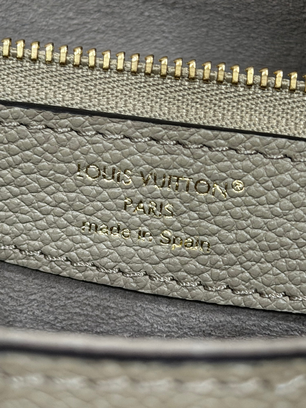 Louis Vuitton Diane Empreinte Bicolor Turtledove/Cream