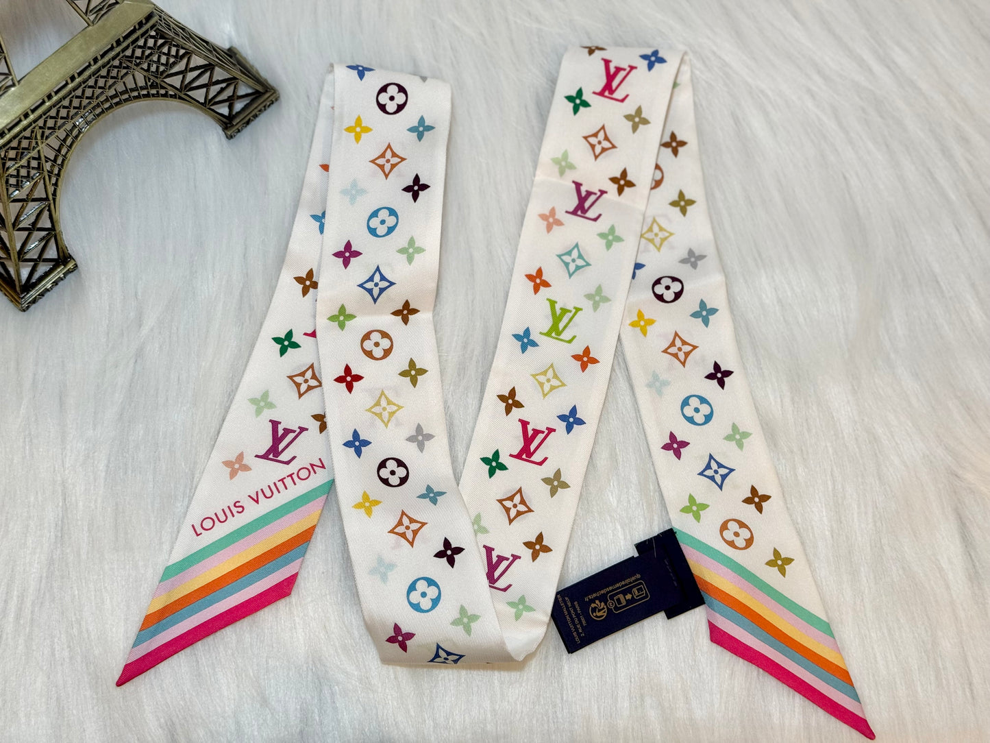 Louis Vuitton Multicolor Blanc/White Bandeau