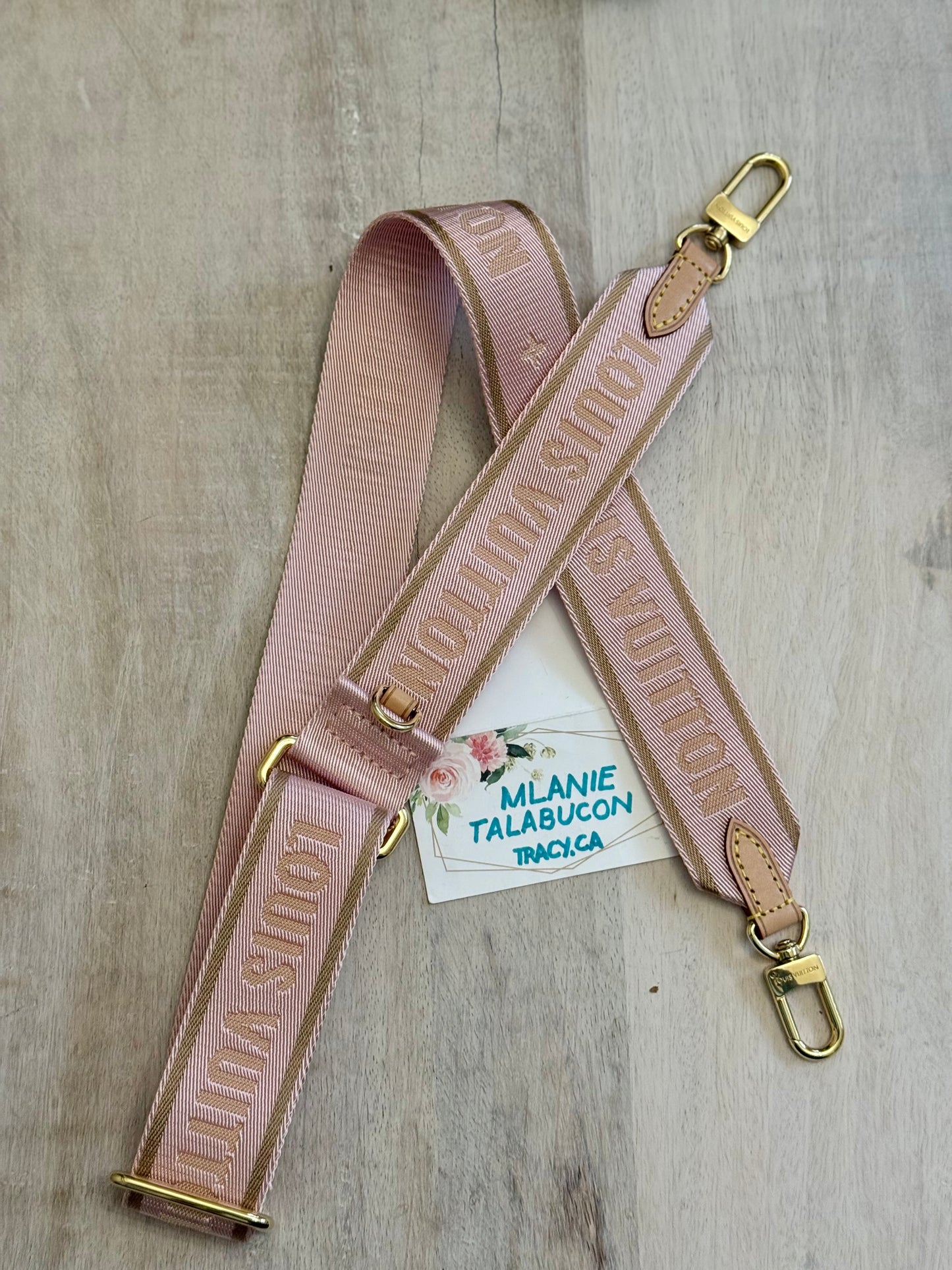 Louis Vuitton Multi Pochette Accessoires with Pink Strap