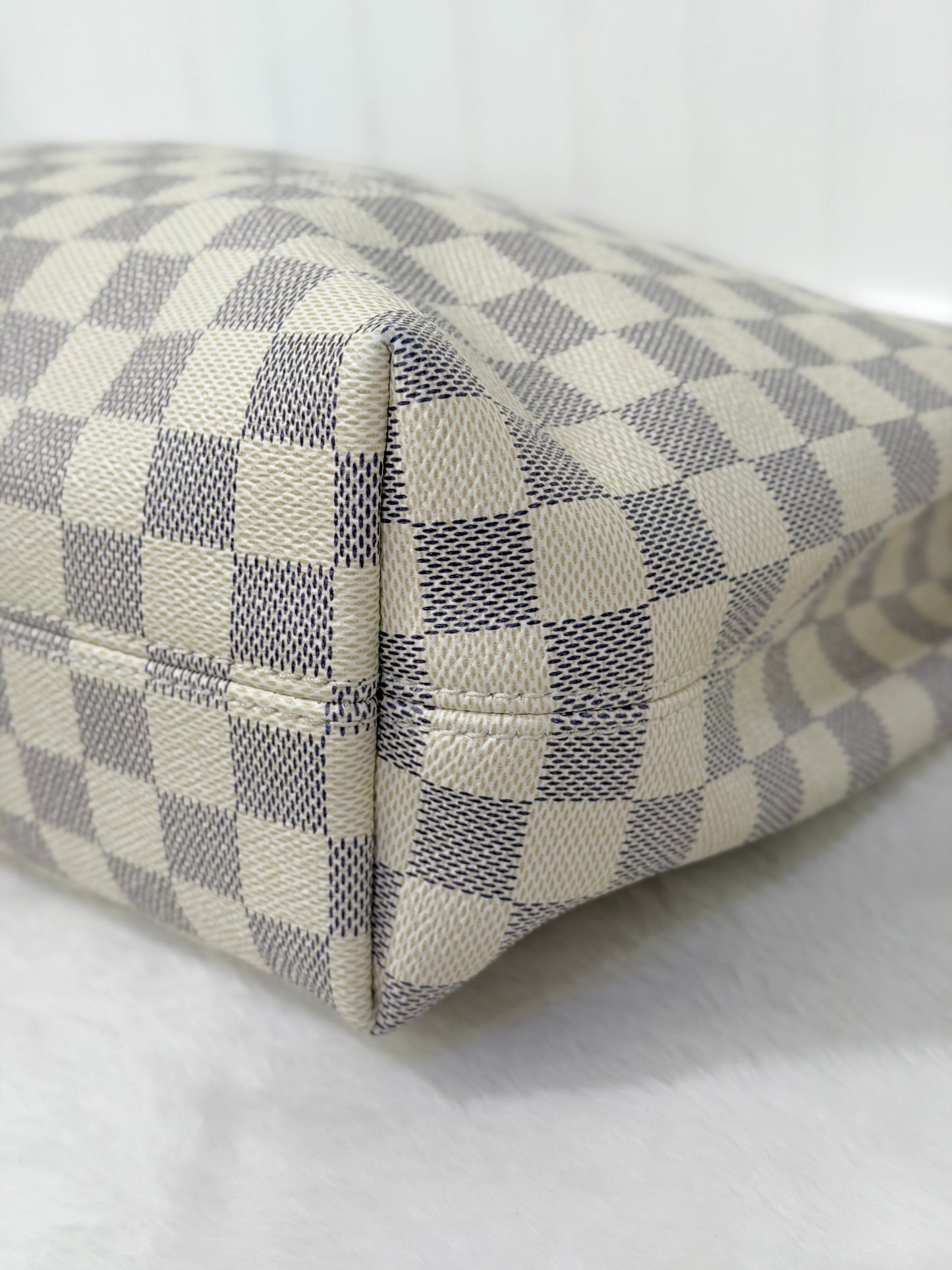 Louis Vuitton Graceful PM Damier Azur Rose Ballerine