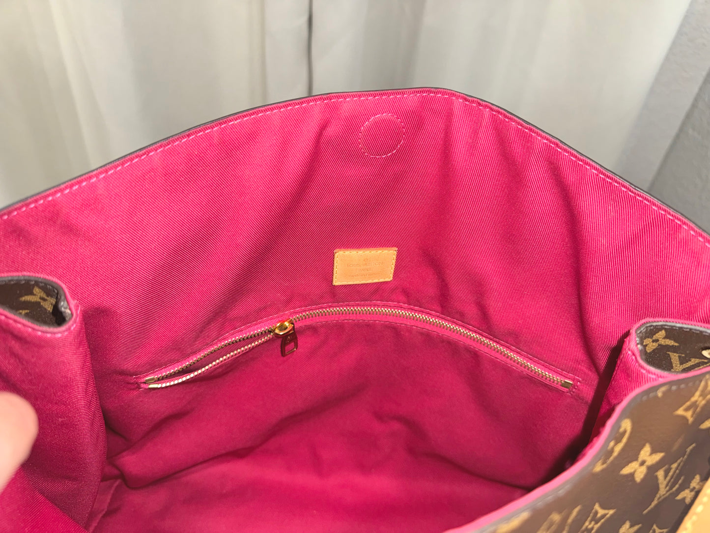 Louis Vuitton Graceful MM Mono Pivoine