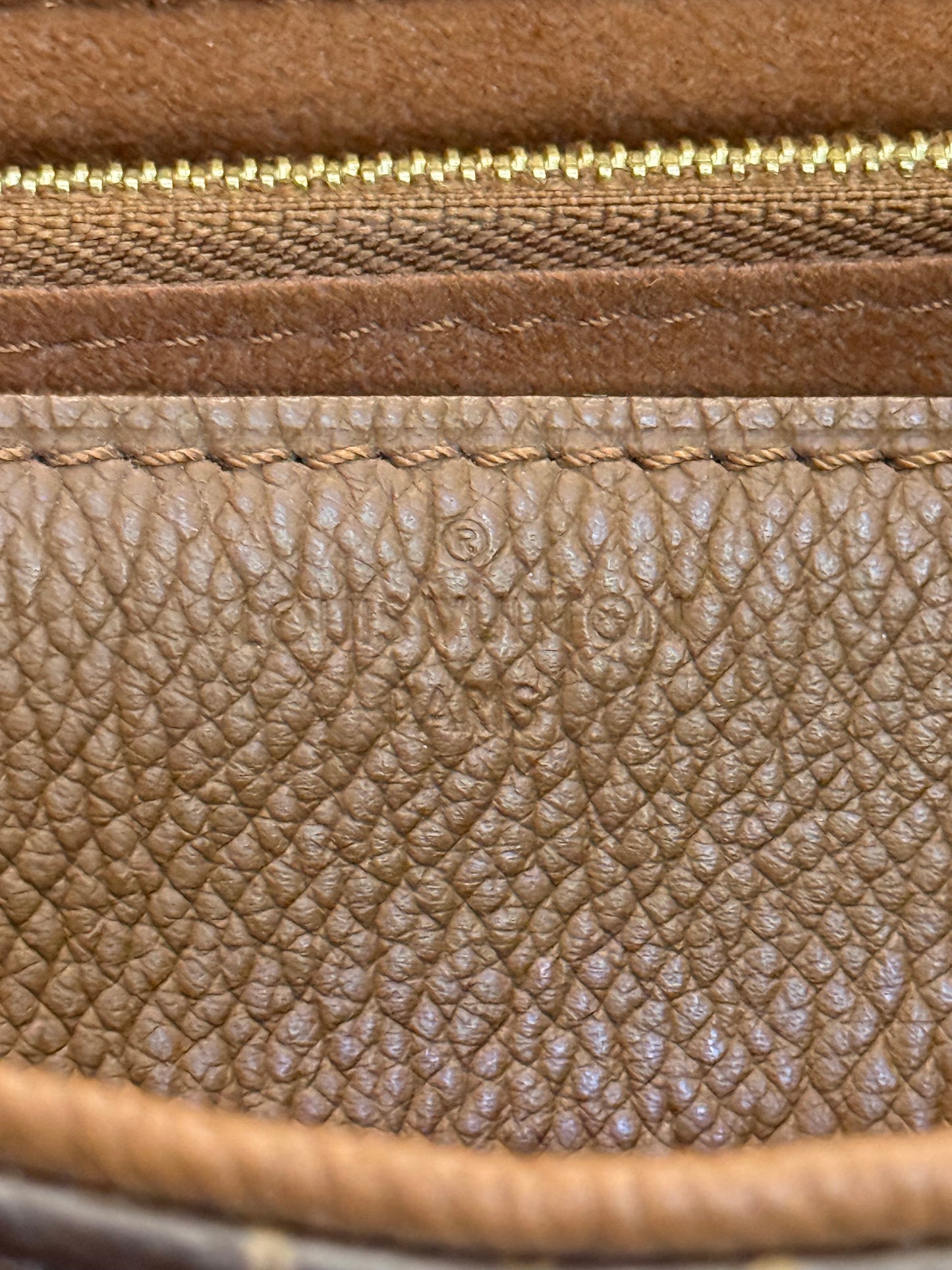 Louis Vuitton Pallas Chain Mono with Havane Leather