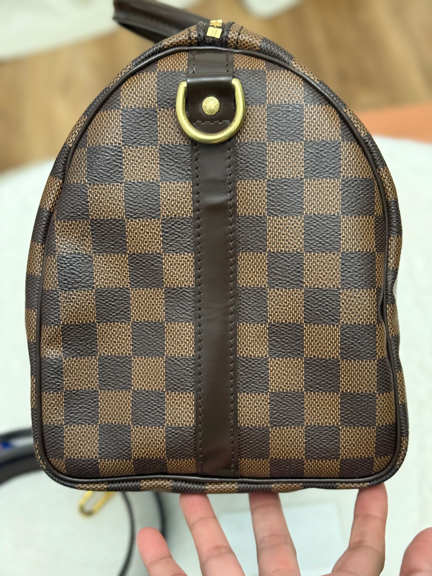 Louis Vuitton Speedy 30 Bandouliere Damier Ebene
