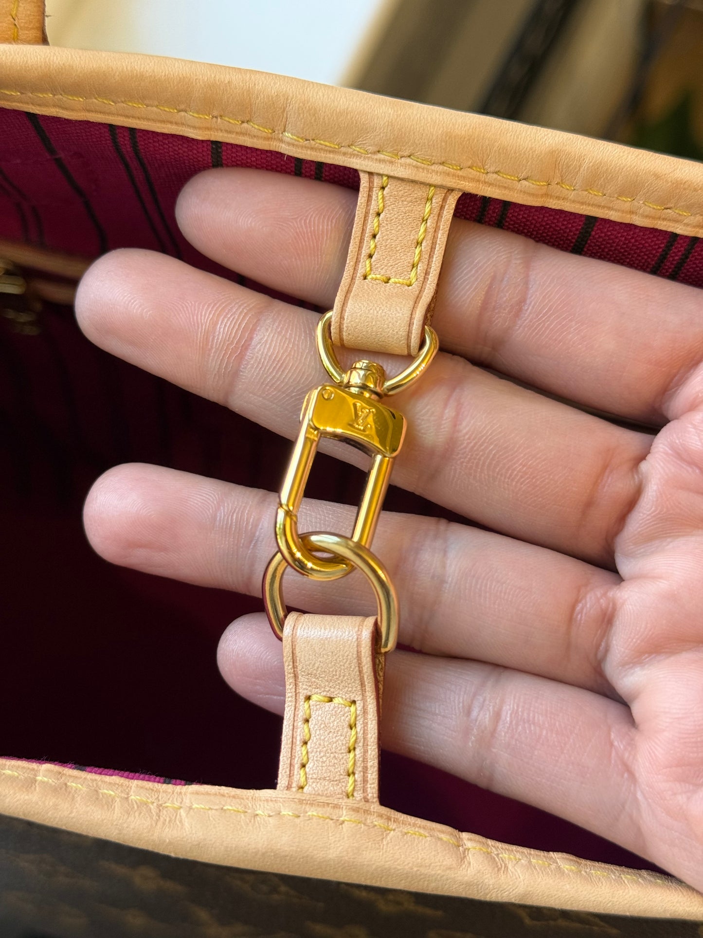 Louis Vuitton Neverfull GM Mono Pivoine SD0138