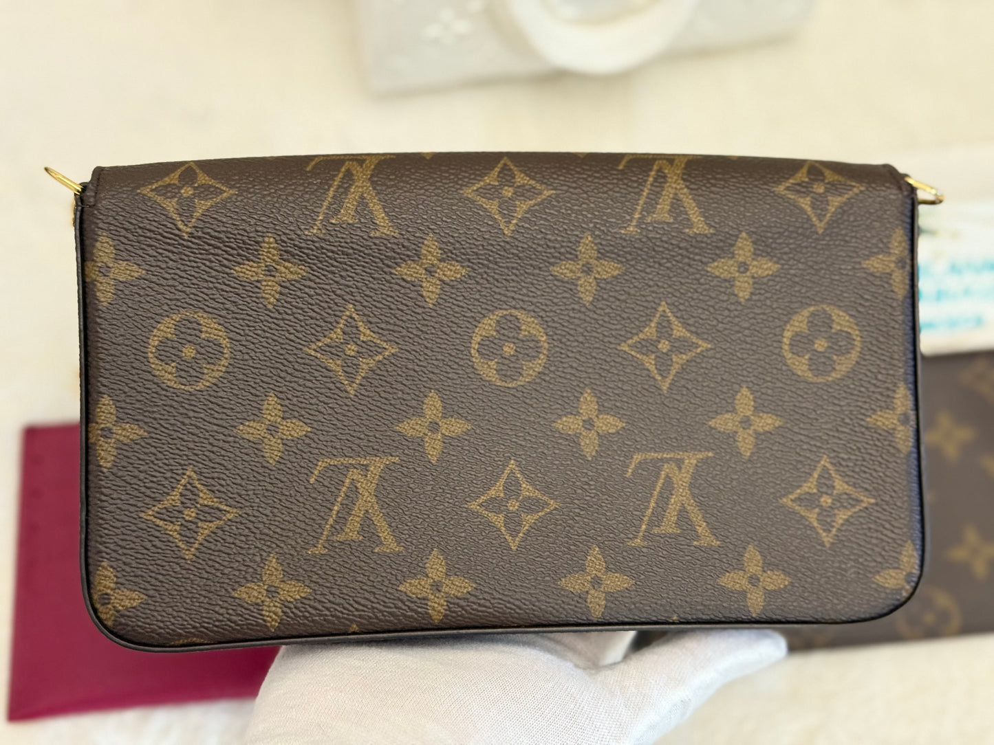Louis Vuitton Pochette Felicie Mono with CC insert only
