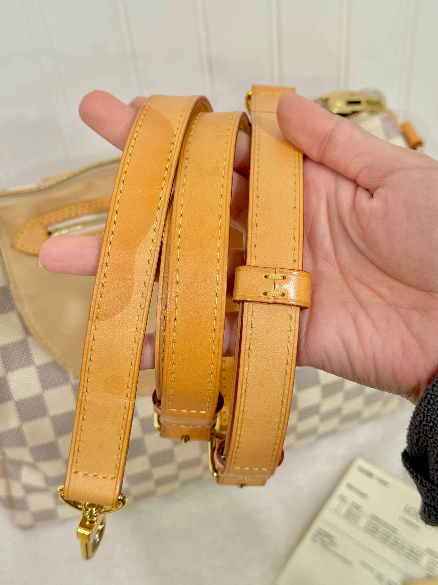 Louis Vuitton Speedy 30 Bandouliere Damier Azur