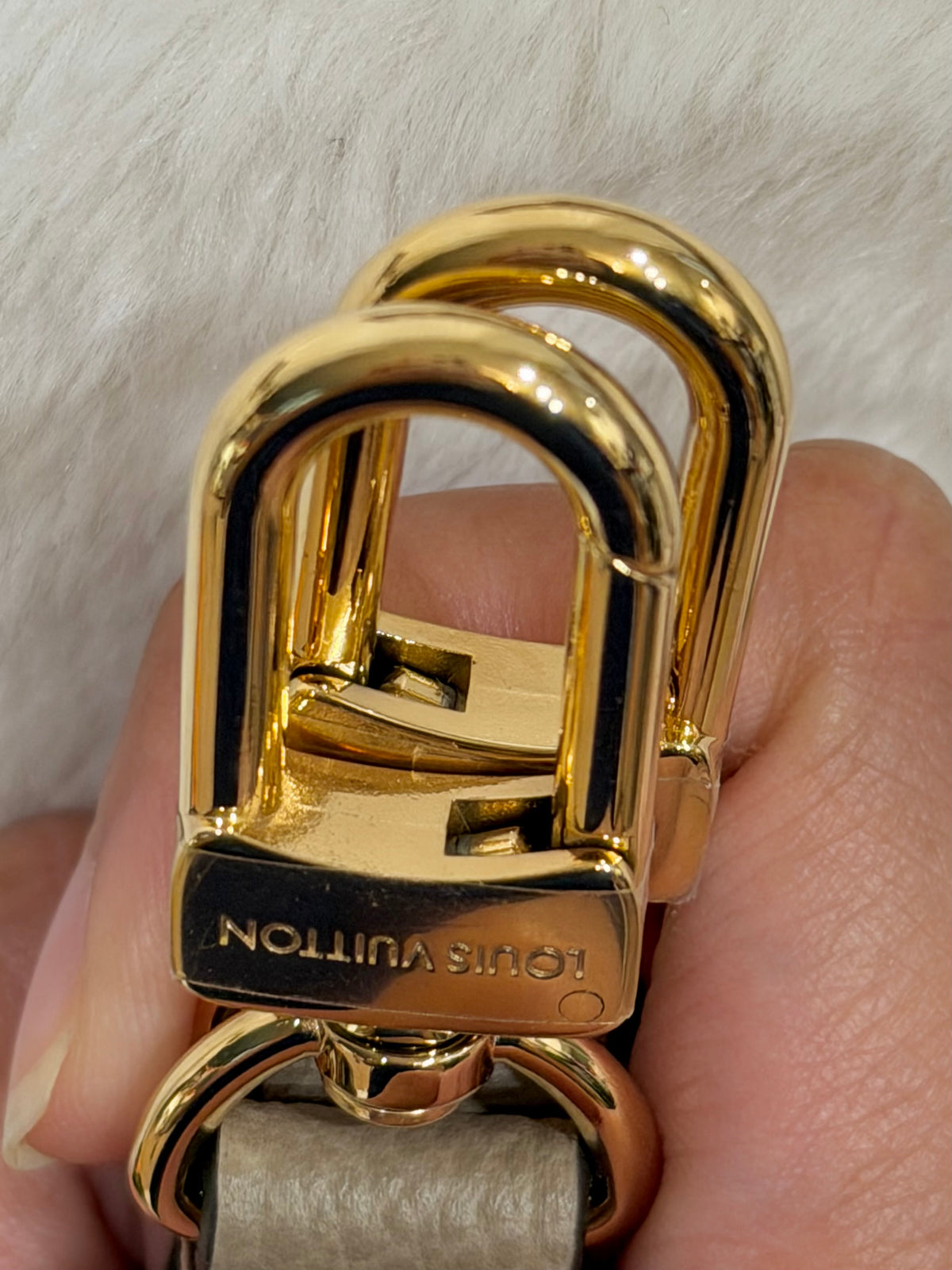 Louis Vuitton Diane Empreinte Bicolor Turtledove/Cream