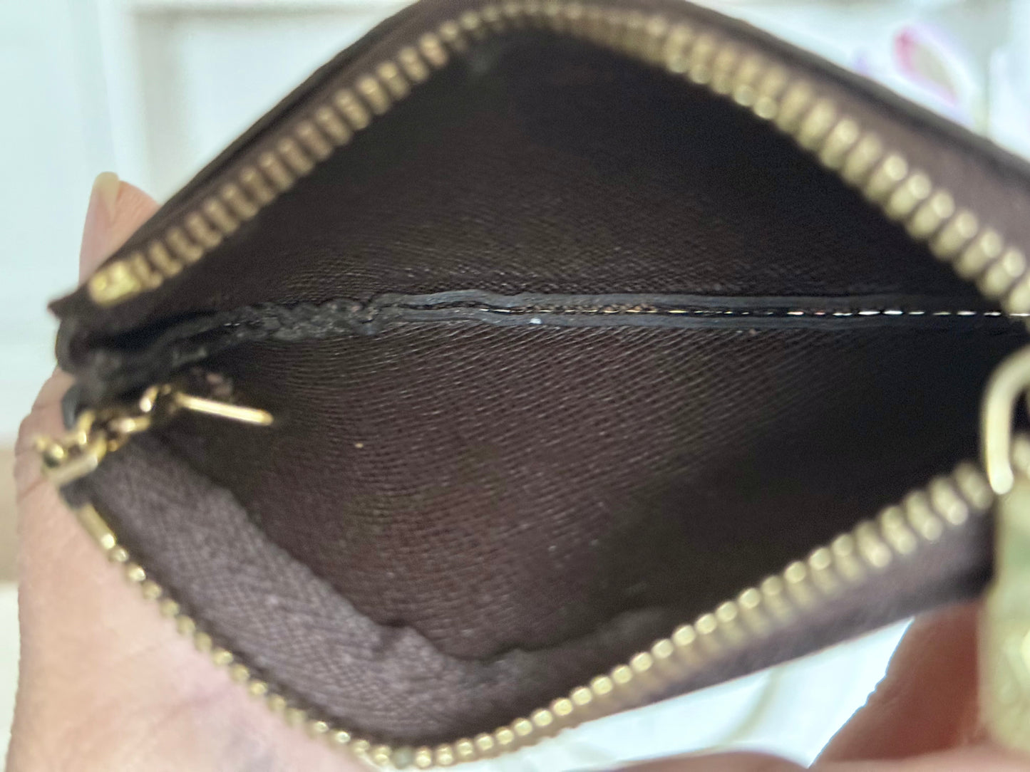 Louis Vuitton Key Cles Damier Ebene