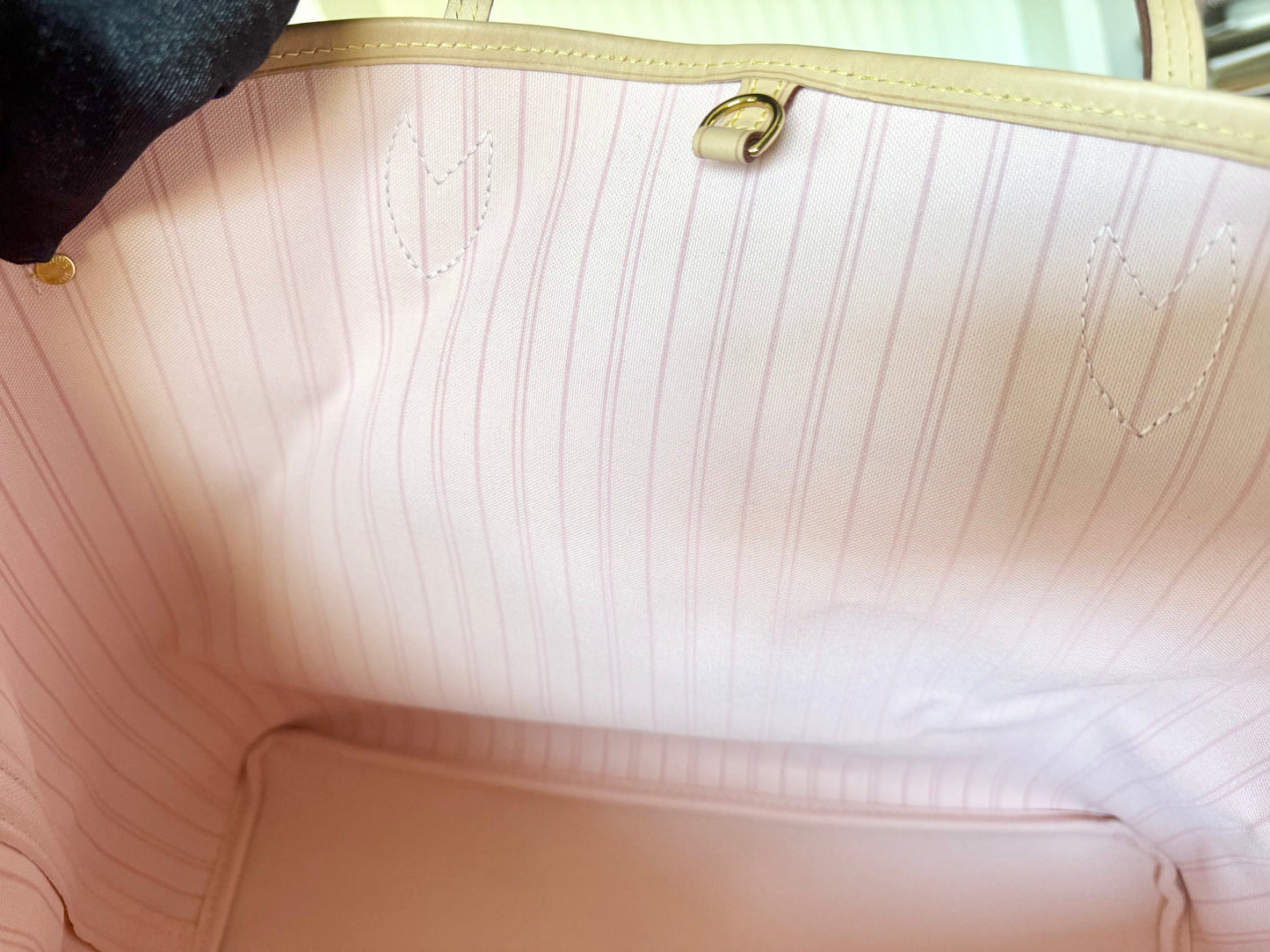 Louis Vuitton Neverfull GM in Damier Azur  Rose Ballerine MINT