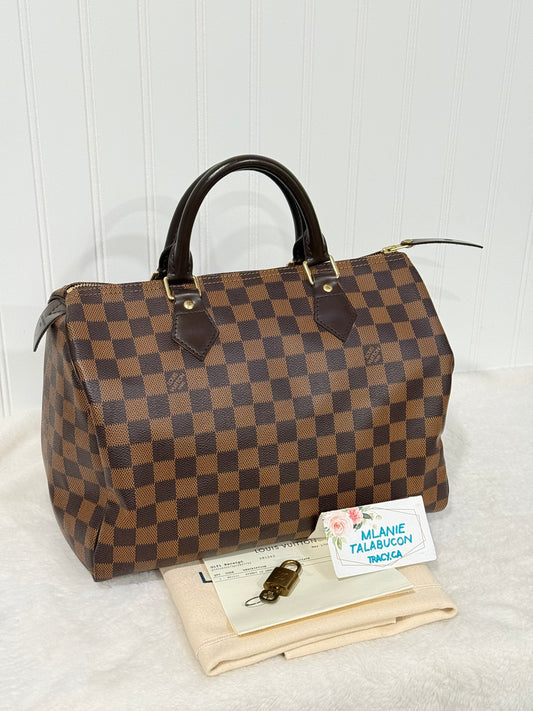 Louis Vuitton Speedy 30 Damier Ebene