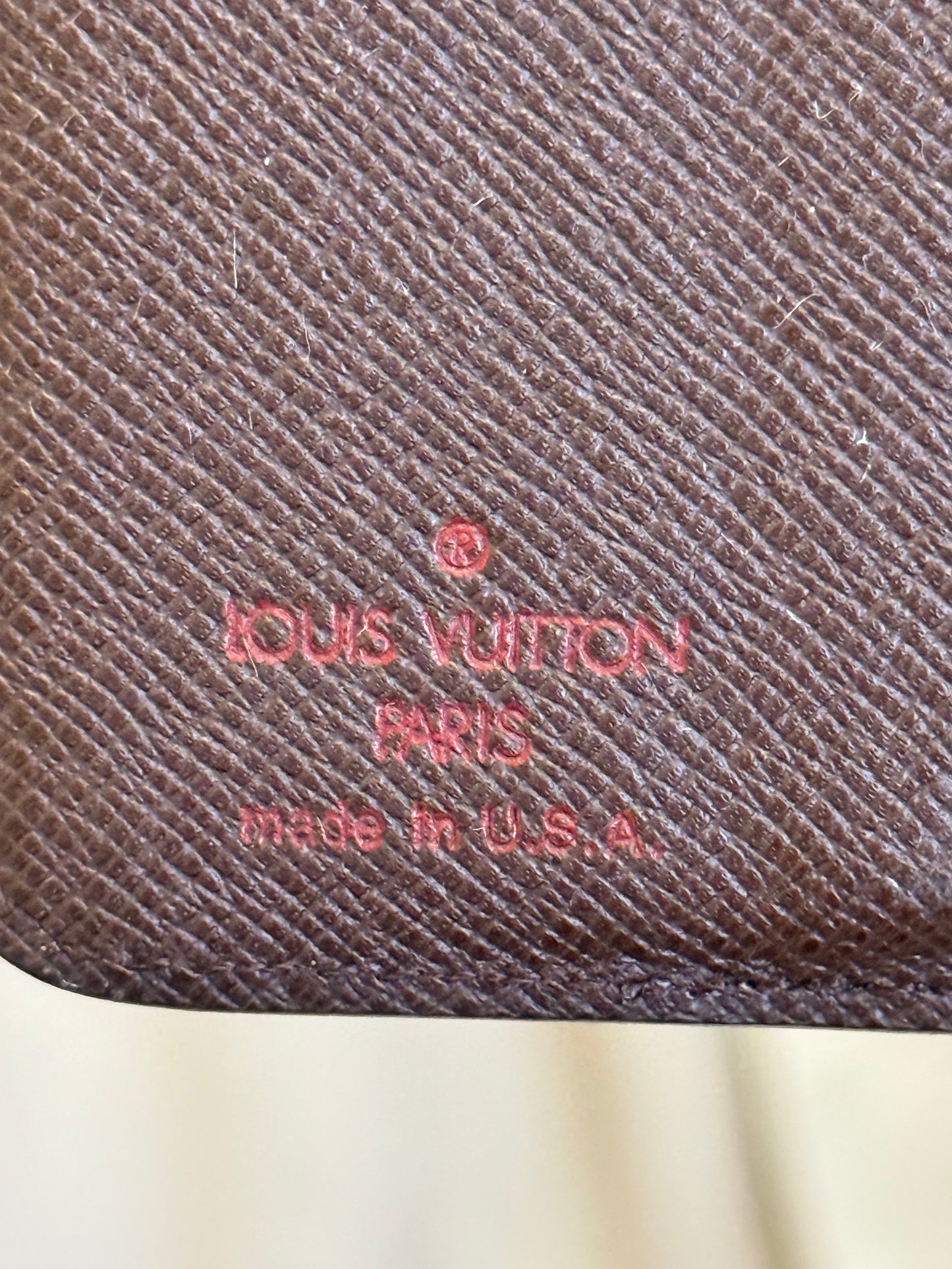 Louis Vuitton Compact Zippy Wallet in Damier Ebene