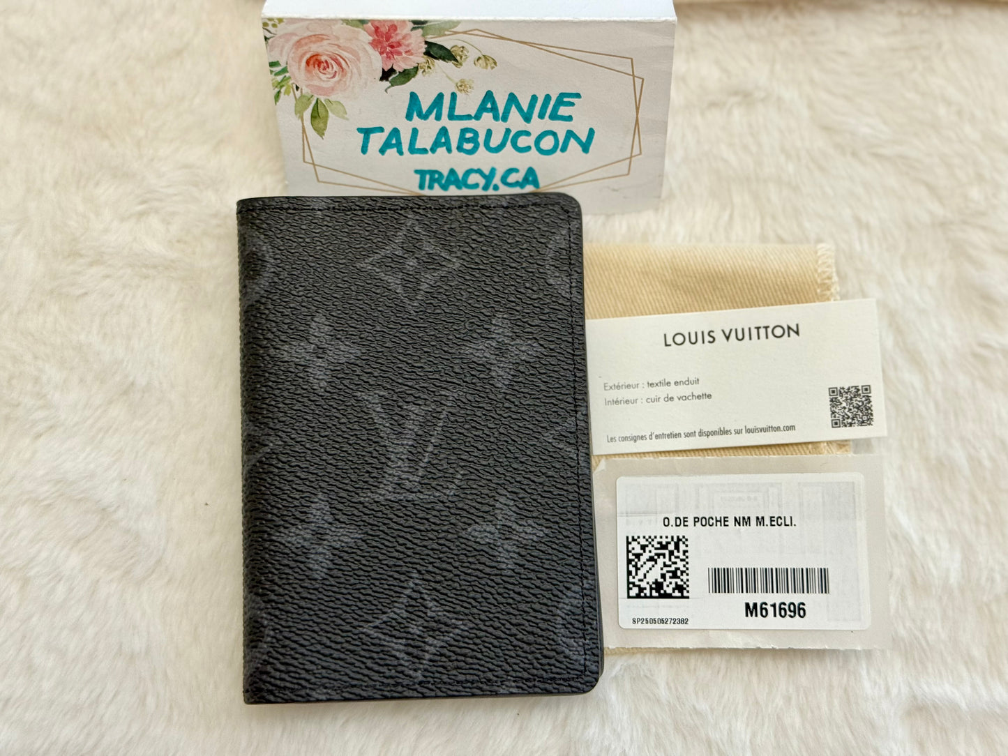 Louis Vuitton Pocket Organizer Eclipse