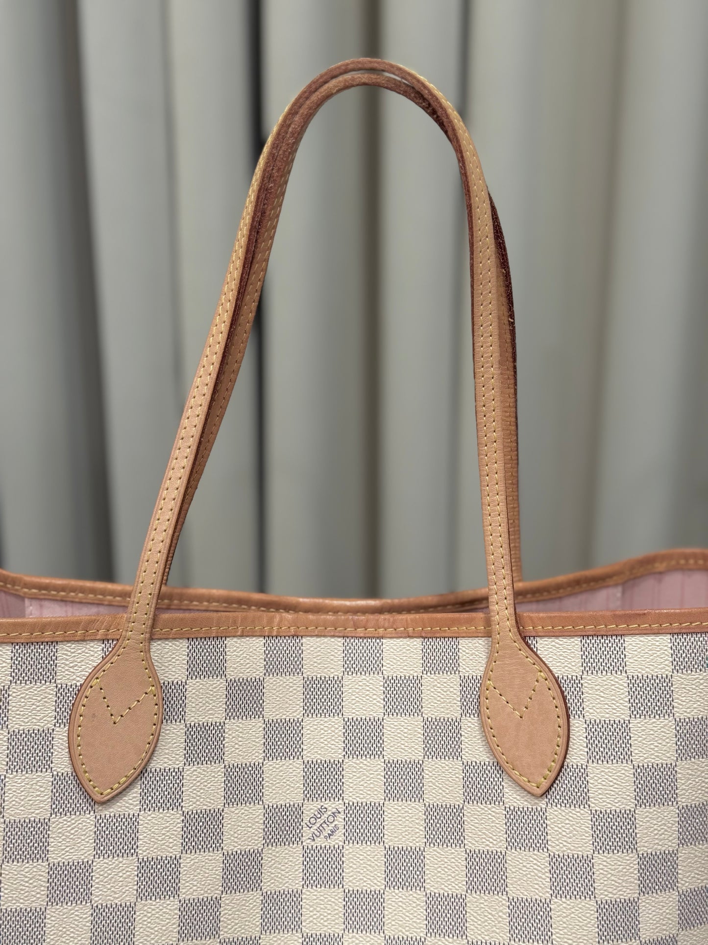 Louis Vuitton Neverfull MM Damier Azur Rose Ballerine